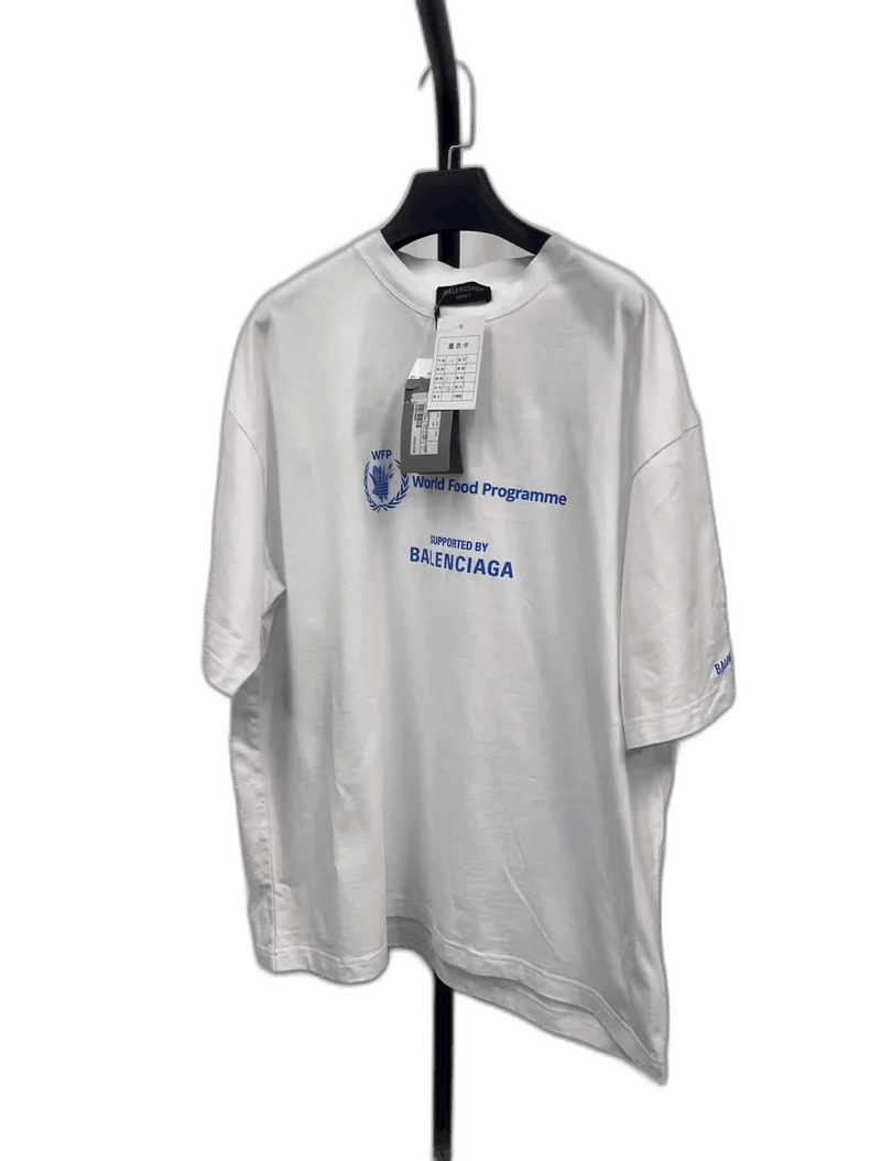 Balenciaga Balenciaga x WFP Short Sleeve TShirt-2505 Size US XL / EU 56 / 4 - 1 Thumbnail