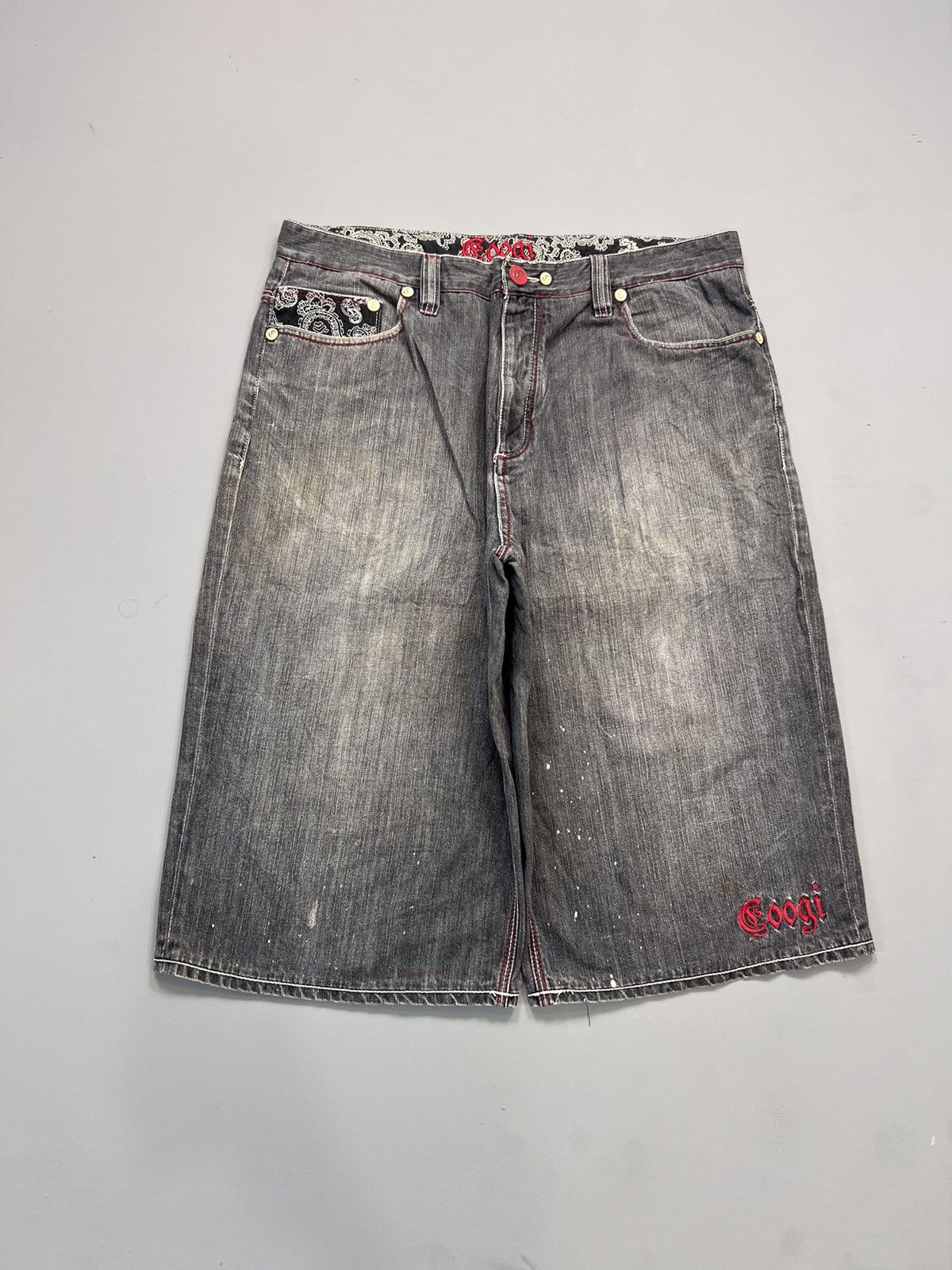 Other Vintage Coogi embroidered denim jort Size US 40 / EU 56 - 2 Thumbnail