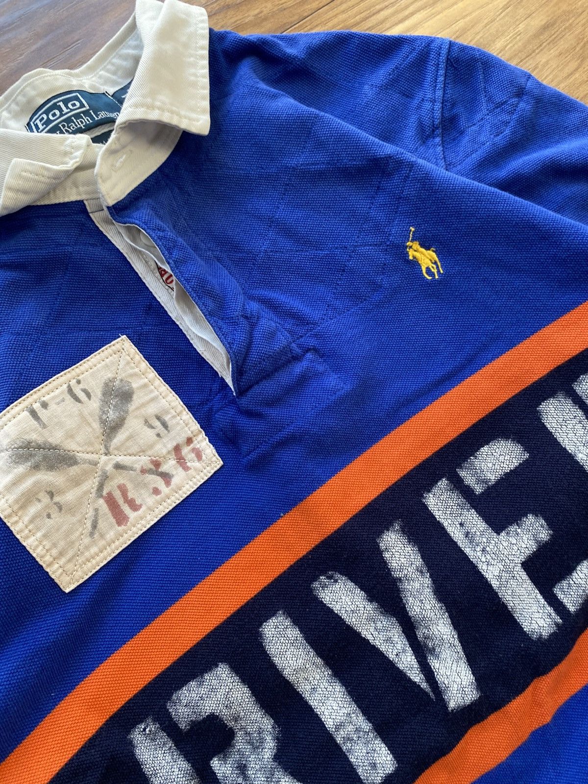 Polo Ralph Lauren Vintage Polo Ralph Lauren T-Shirt River Chief Keef Style Y2k Size US M / EU 48-50 / 2 - 3 Thumbnail