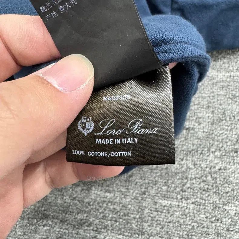 Loro Piana Loro Piana Solid Color Short Sleeve Polo. Size US XS / EU 42 / 0 - 4 Thumbnail