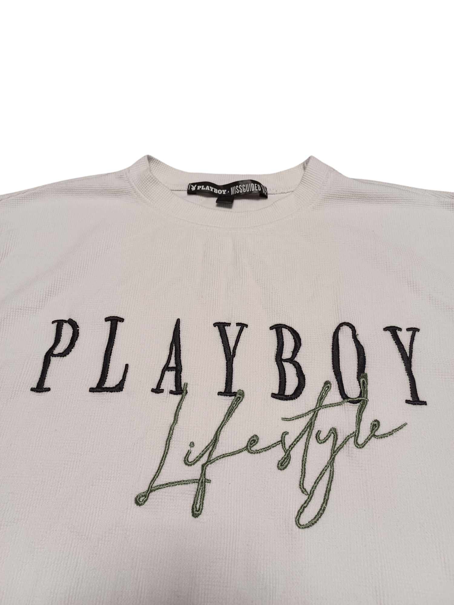 Playboy PLAYBOY LIFESTYLE X MISSGUEDED EMBROIDERED LOGO SWEATSHIRT Size US L / EU 52-54 / 3 - 2 Thumbnail