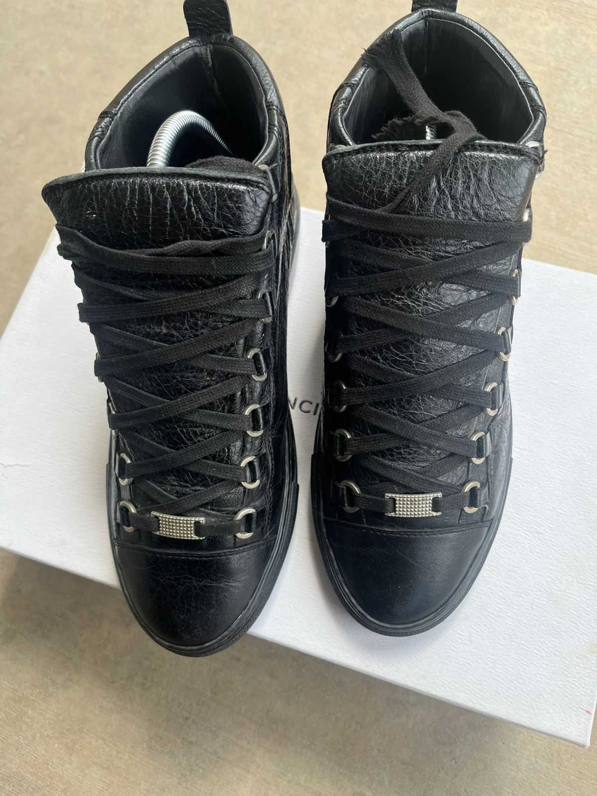 Balenciaga black balenciaga arena Size US 6 / EU 39 - 2 Thumbnail