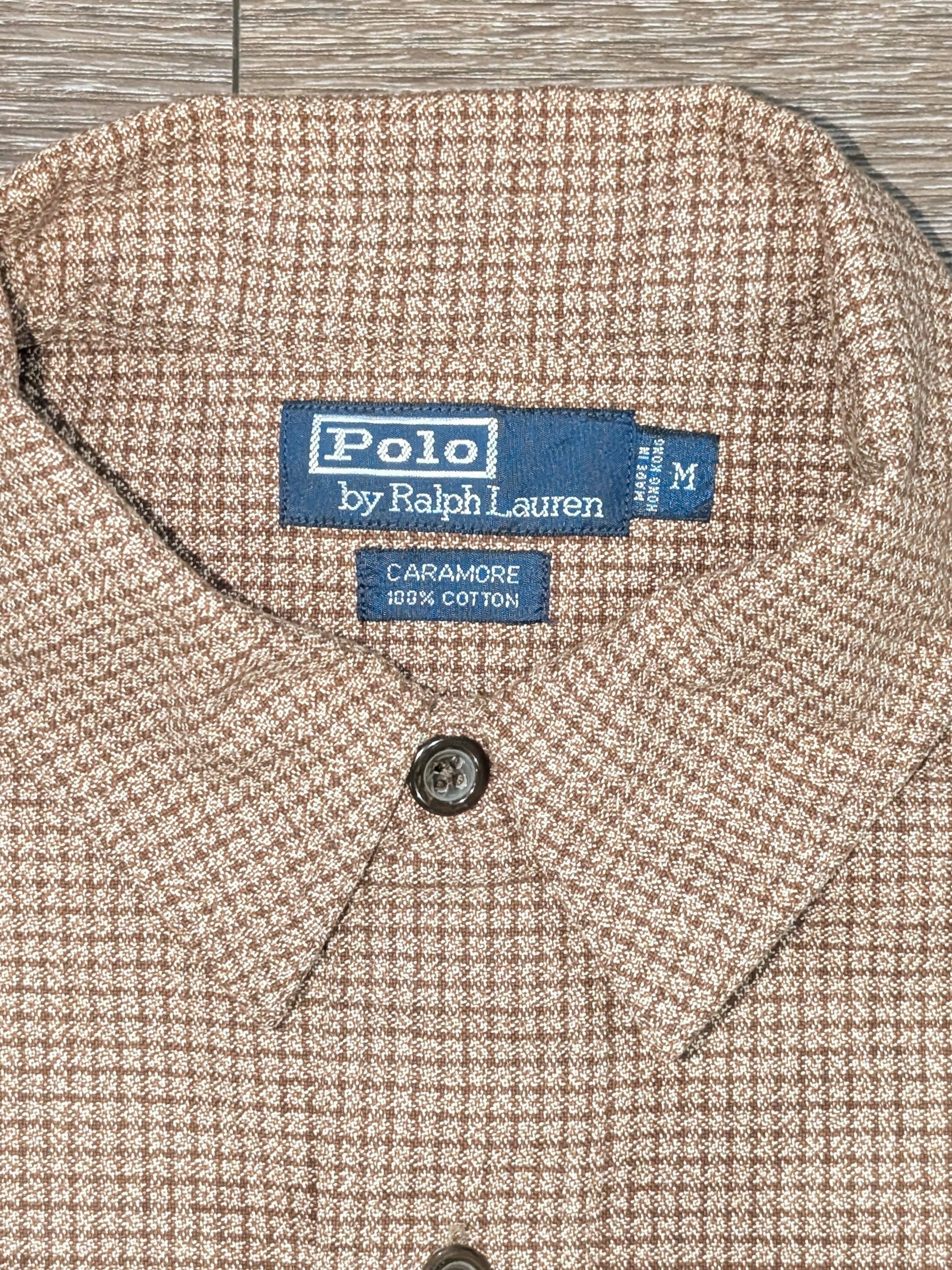 Polo Ralph Lauren Vintage Polo Ralph Lauren Caramore brown flannel shirt Size US M / EU 48-50 / 2 - 3 Thumbnail