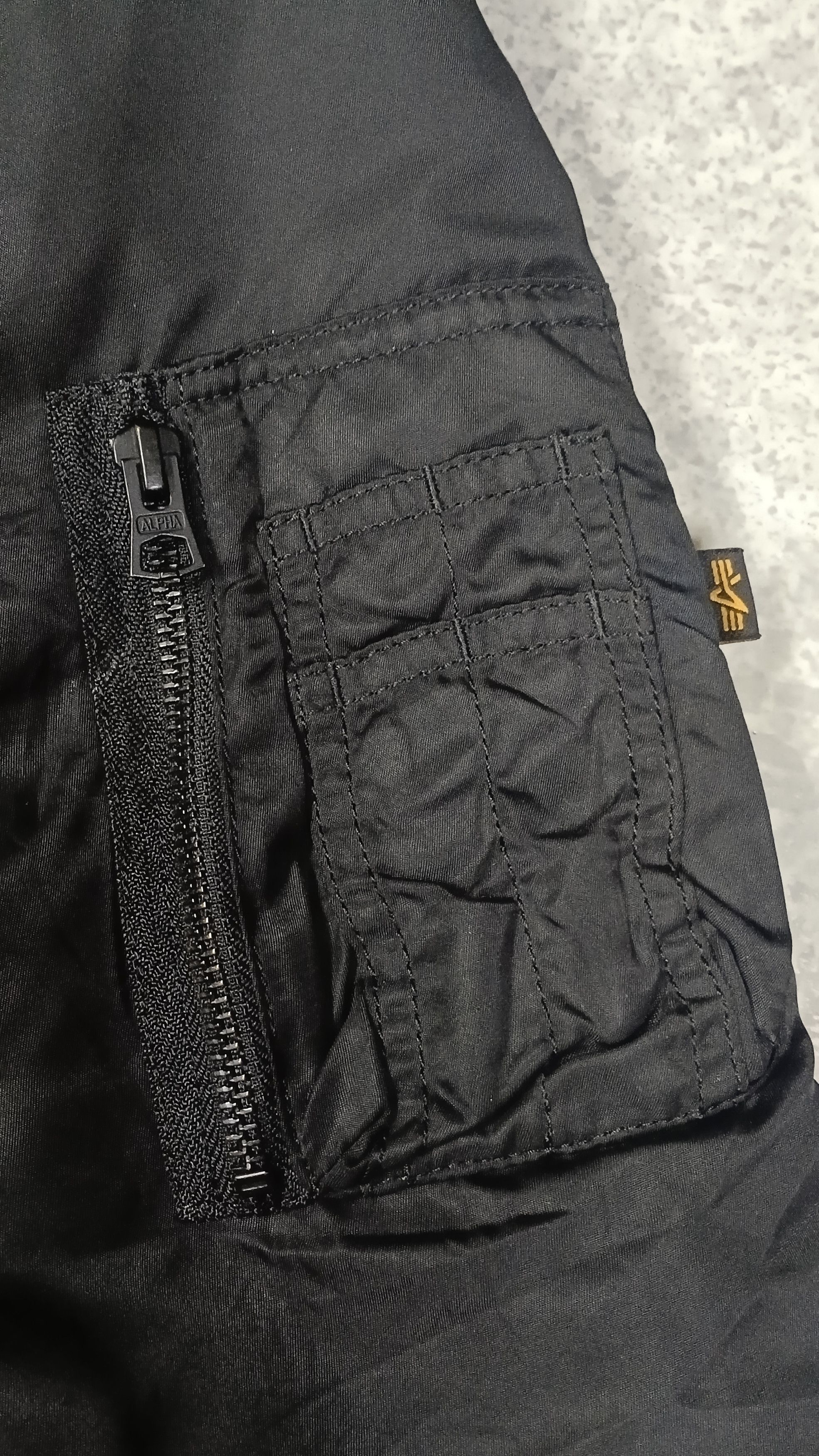 Alpha Industries Alpha Industries Black Bomber Jacket Size US XXL / EU 58 / 5 - 3 Thumbnail
