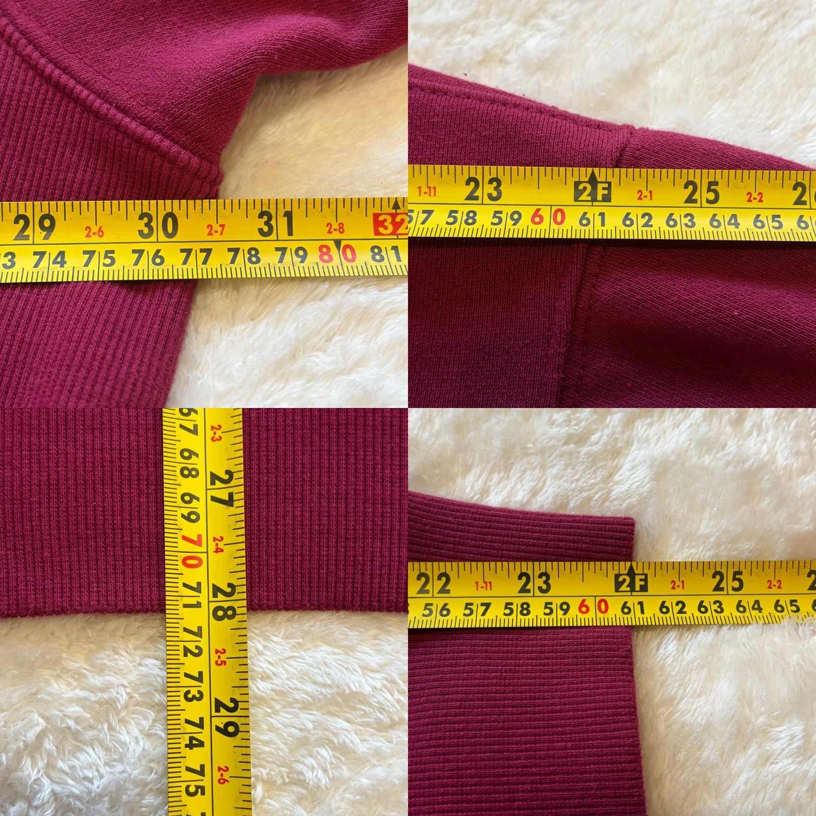 Vintage WearGuard Hoodie Shirt 3XL Unisex Adults Heavyweight Hooded Pullover Burgandy Red 1/4 Zip Zipper Cotton Winter Fall Sports Men Women Size US XXL / EU 58 / 5 - 8 Thumbnail