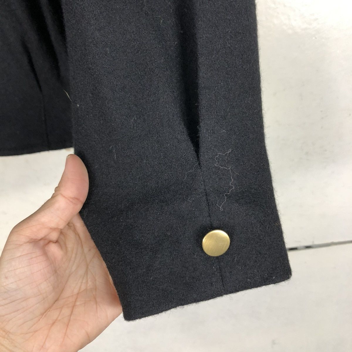 Japanese Brand 🔥VINTAGE BOMBER JACKET DOUBLE COLLAR ELBERT ISSEY MIYAKE Size US M / EU 48-50 / 2 - 17 Thumbnail