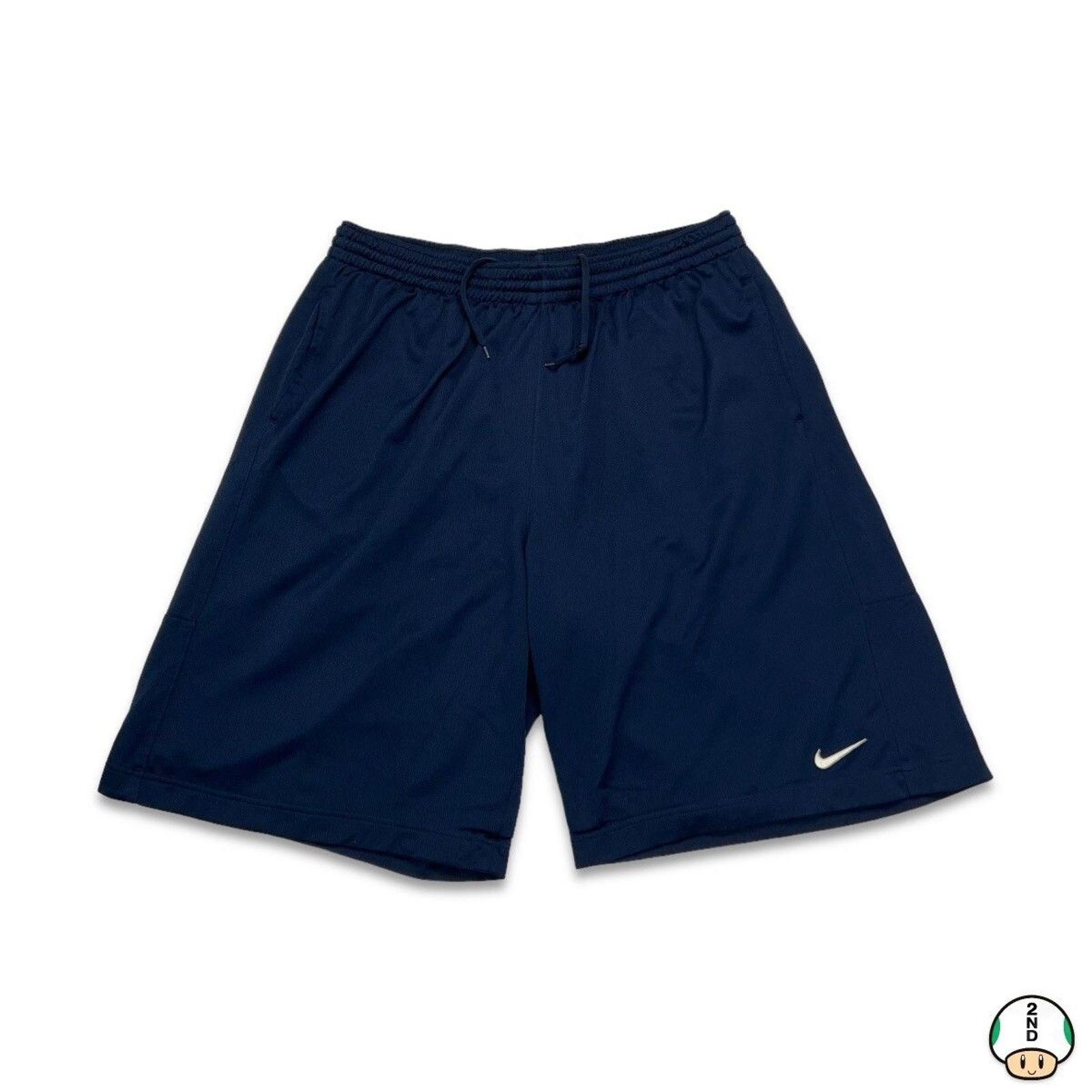 Nike × Vintage Nike Sportswear Shorts 2XL Swoosh Pocketed Fit Dry Gym Pants Size US 32 / EU 48 - 1 Thumbnail