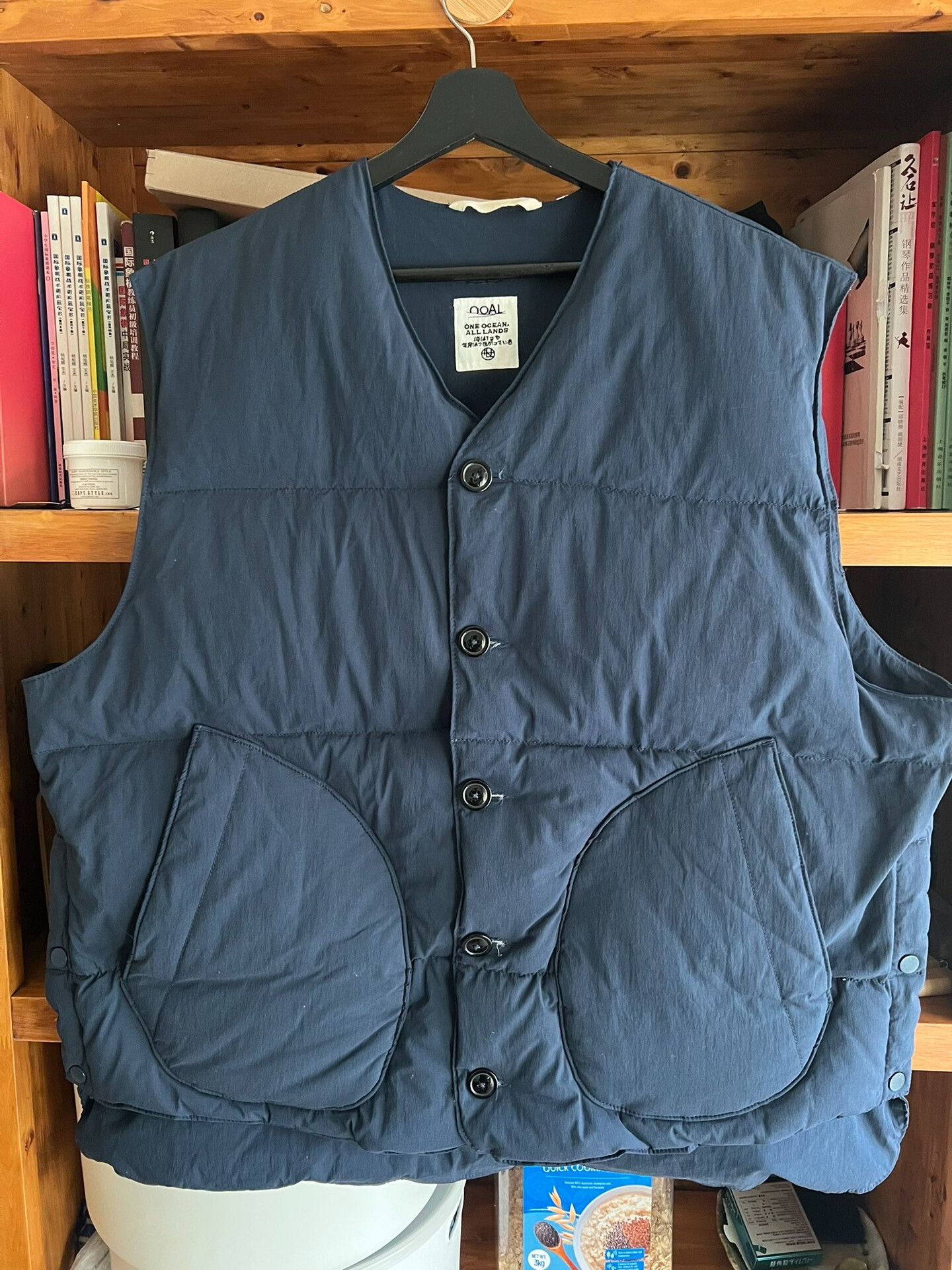 Nanamica nanamica blue thermal down vest Size US L / EU 52-54 / 3 - 1 Thumbnail