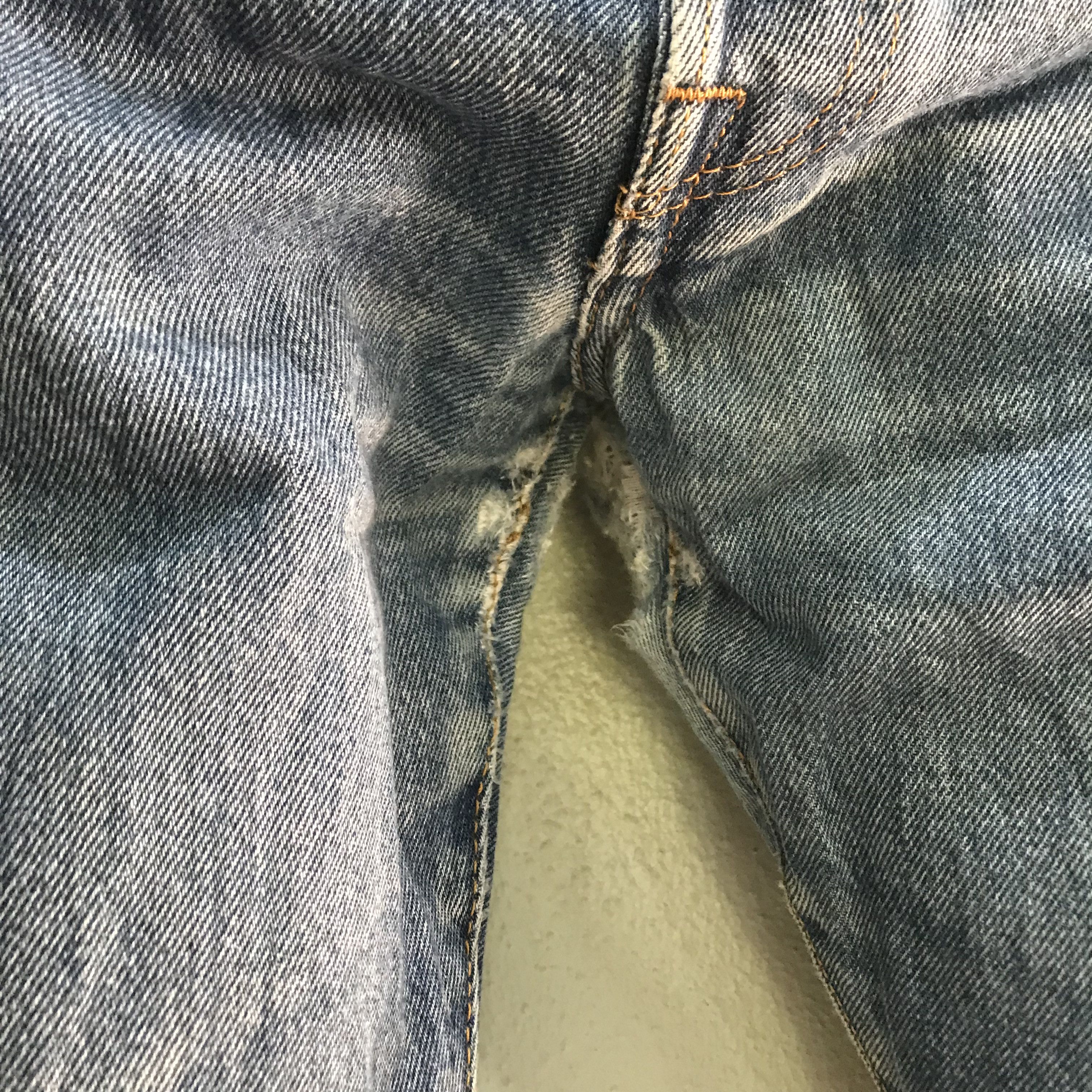 Levi's Vintage Y2K Levi’s 501 Straight Leg Jeans Faded Blue Indigo Size US 40 / EU 56 - 5 Thumbnail