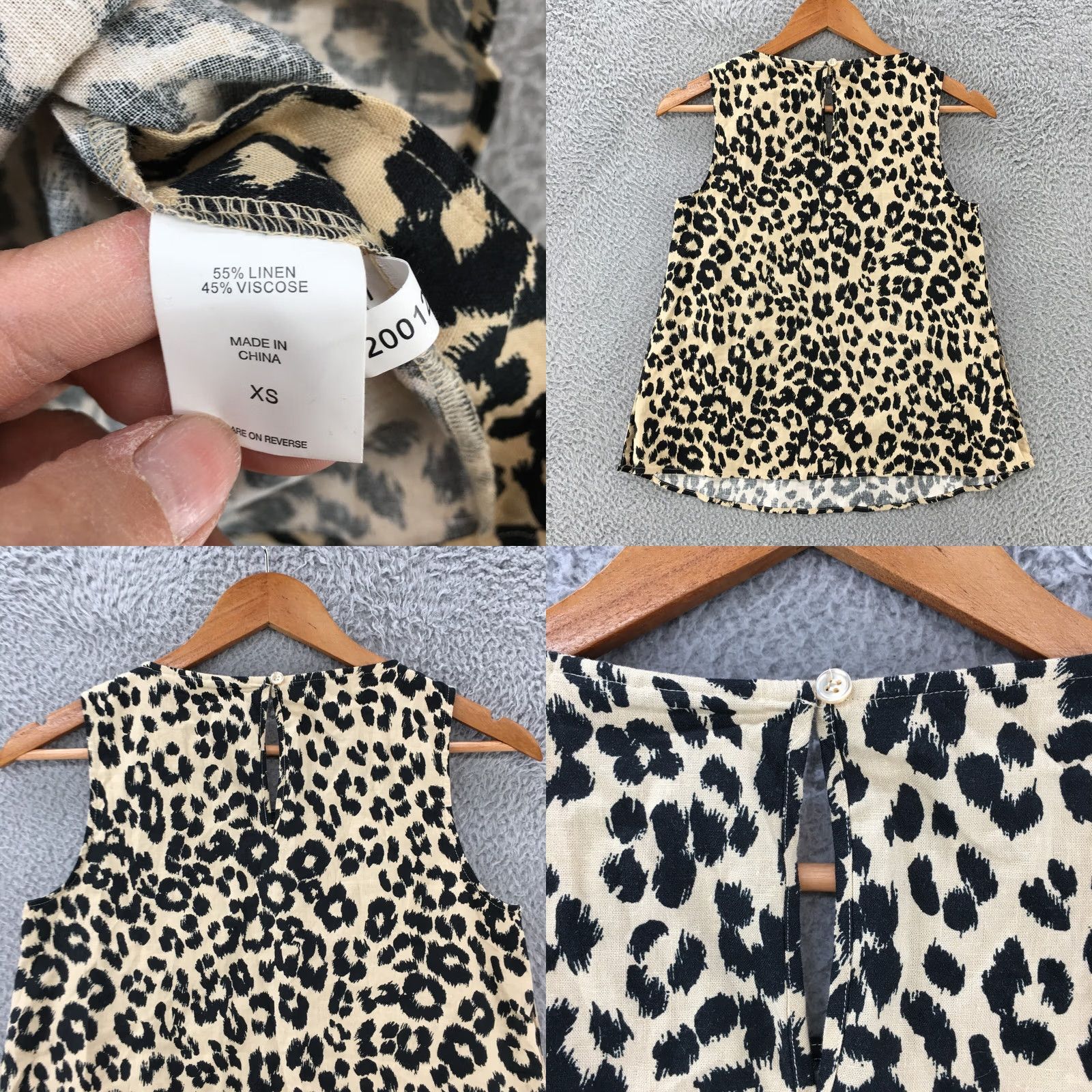 Vintage New York & Company Tank Blouse Top Womens XS Beige Viscose Blend Sleeveless NWT Tank Blouse Beiges NWT Womens XS Beige Viscose Blend Sleeveless NWT Size XS / US 0-2 / IT 36-38 - 8 Thumbnail