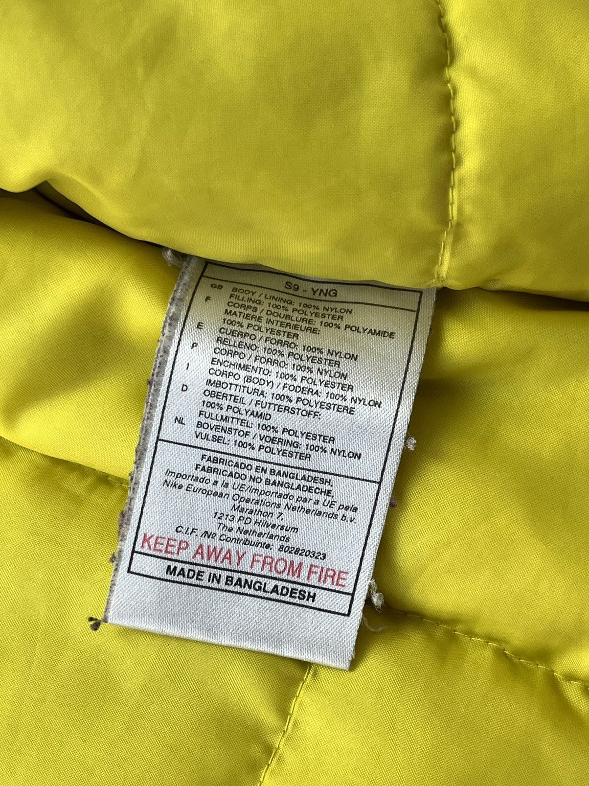 Nike × Vintage Vintage Nike Nylon Jacket Big Logo 90s Y2K Drill Hype Size US L / EU 52-54 / 3 - 14 Thumbnail