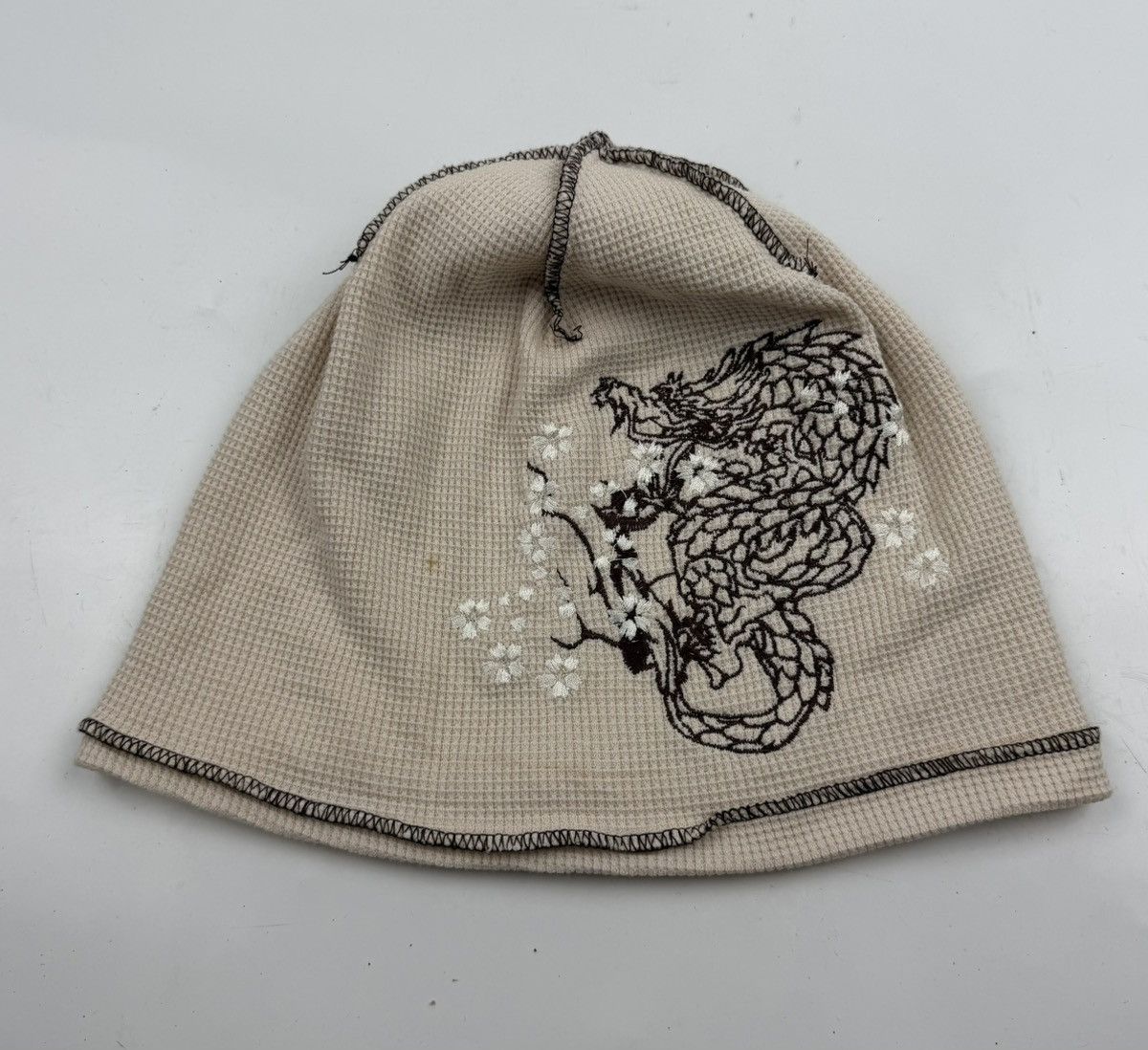Seditionaries rare japanese style dragon beanie hat tc52 Size ONE SIZE - 2 Thumbnail