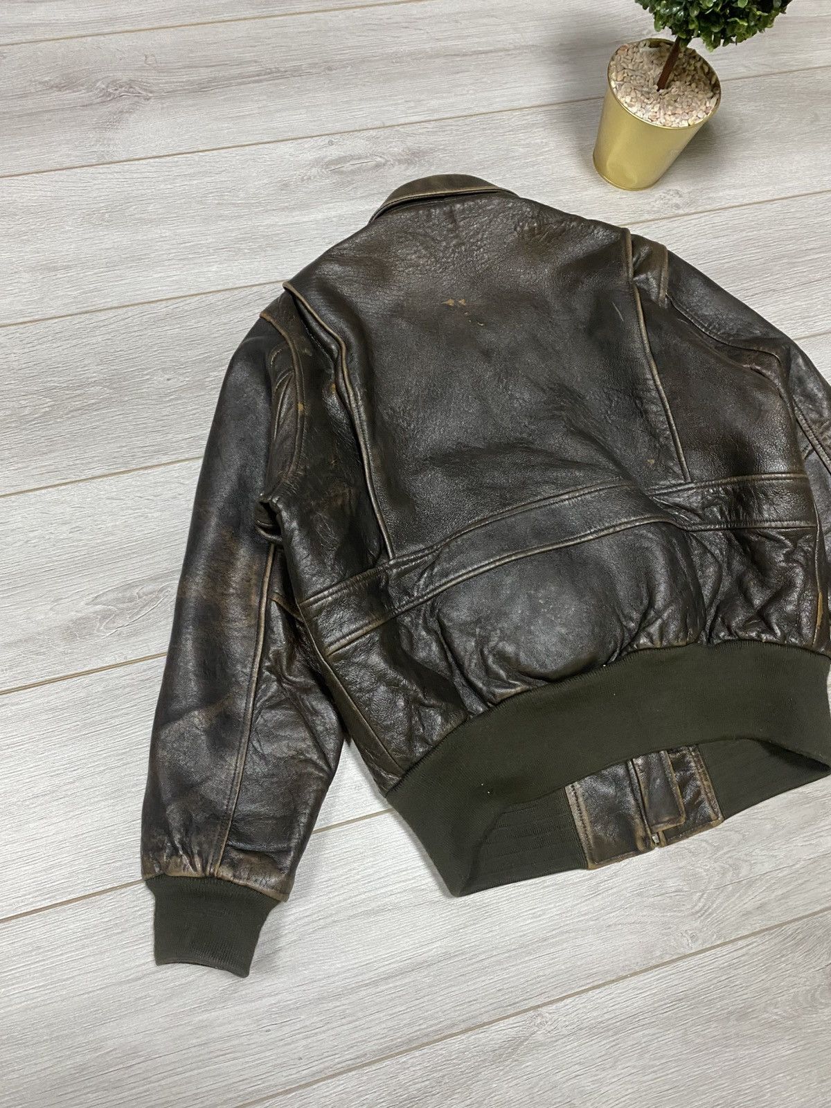 Avirex Vintage Avirex leather jacket Size US M / EU 48-50 / 2 - 18 Thumbnail
