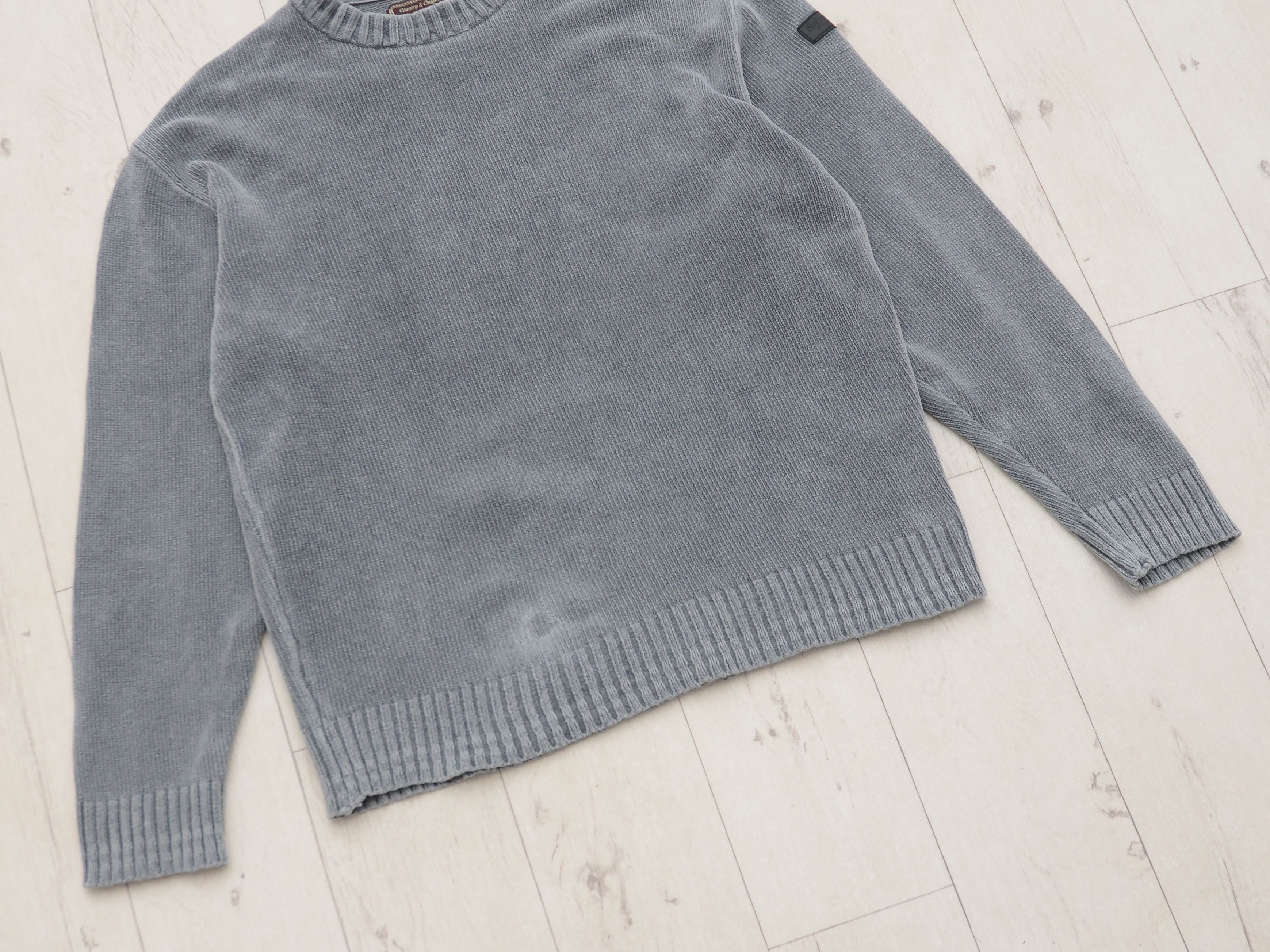 Marlboro Vintage Faded Marlboro Classic Velour Sweater Y2k Knited Size US L / EU 52-54 / 3 - 3 Thumbnail