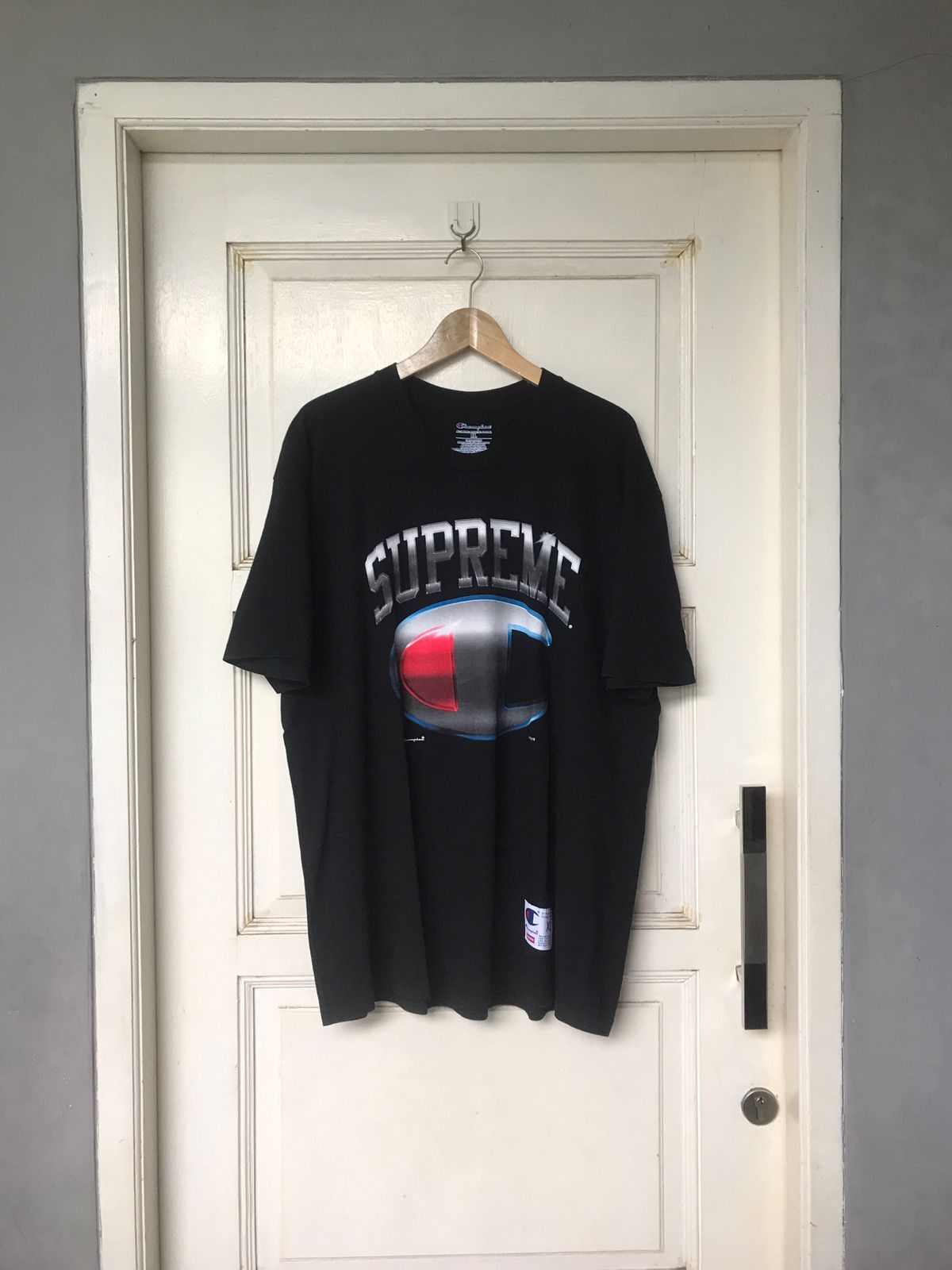 Champion × Supreme Supreme SS19 x Champion Chrome SS Top Tee SUP-SS19-10250 Size US XL / EU 56 / 4 - 1 Thumbnail