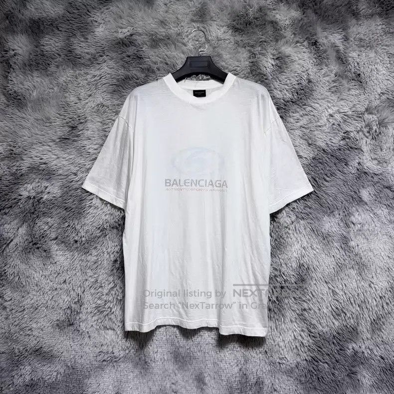 Balenciaga Balenciaga 23FW skiing letter print short-sleeve Size US M / EU 48-50 / 2 - 1 Thumbnail