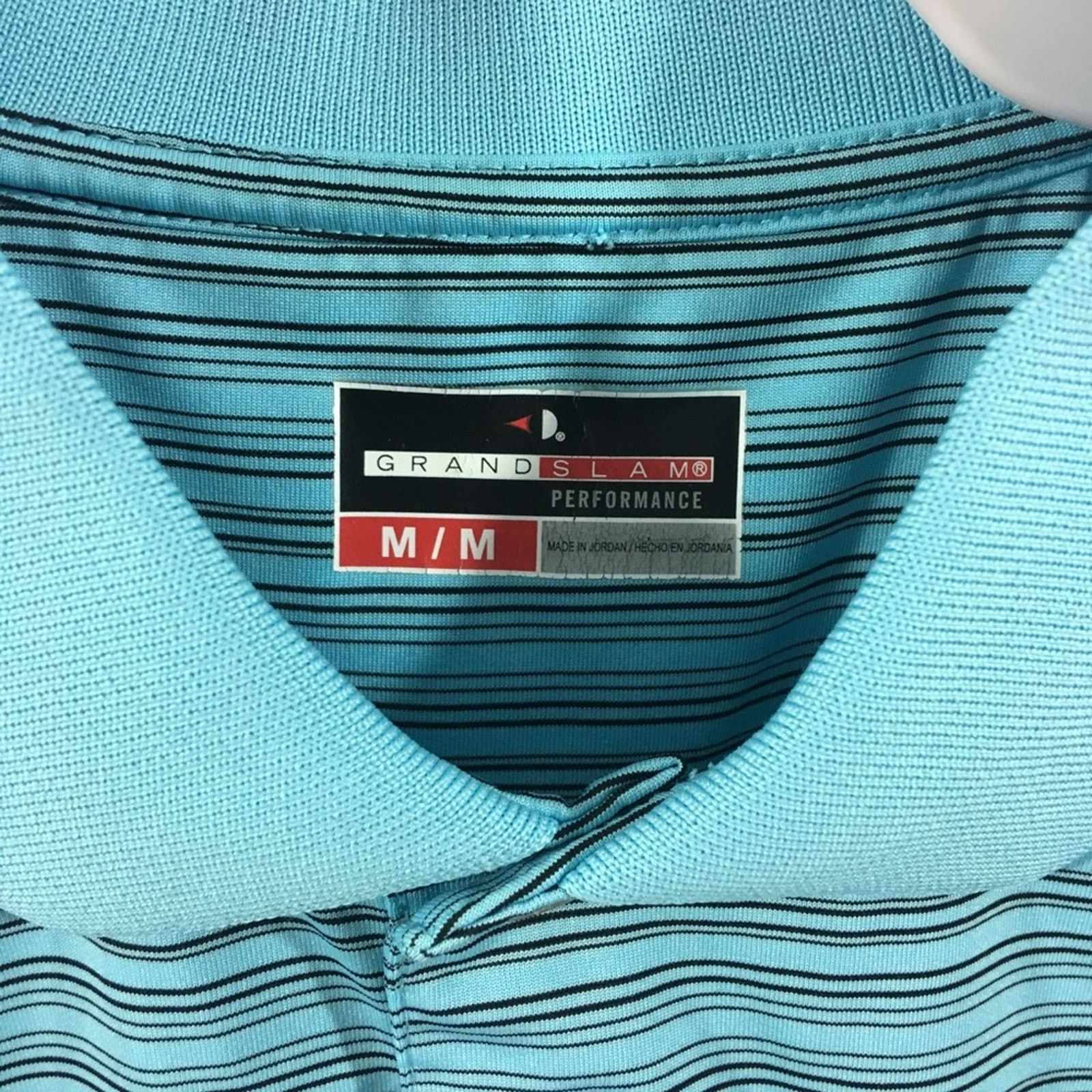 Grand Slam Grand Slam Performance Men's Striped Polo Size Medium Size US M / EU 48-50 / 2 - 2 Thumbnail