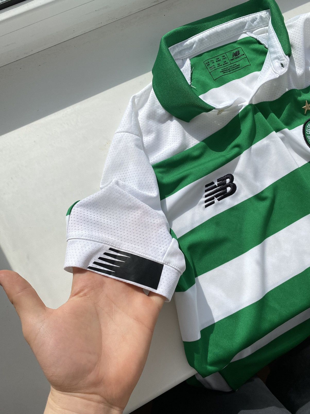 New Balance Celtic Home Football Shirt 2019/20 New Balance D612 Adults Size US S / EU 44-46 / 1 - 5 Thumbnail