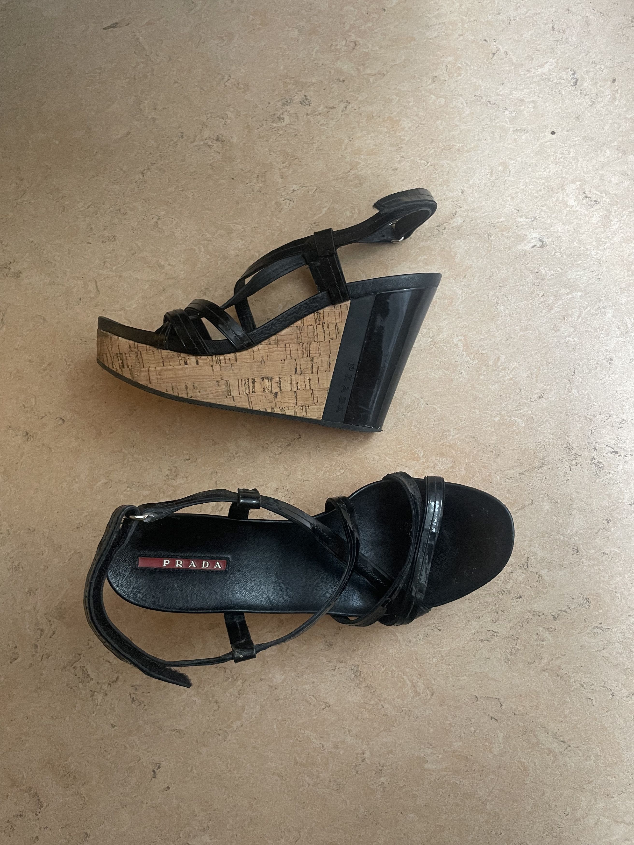Prada Prada Wedge Heel Size US 8 / IT 38 - 1 Thumbnail