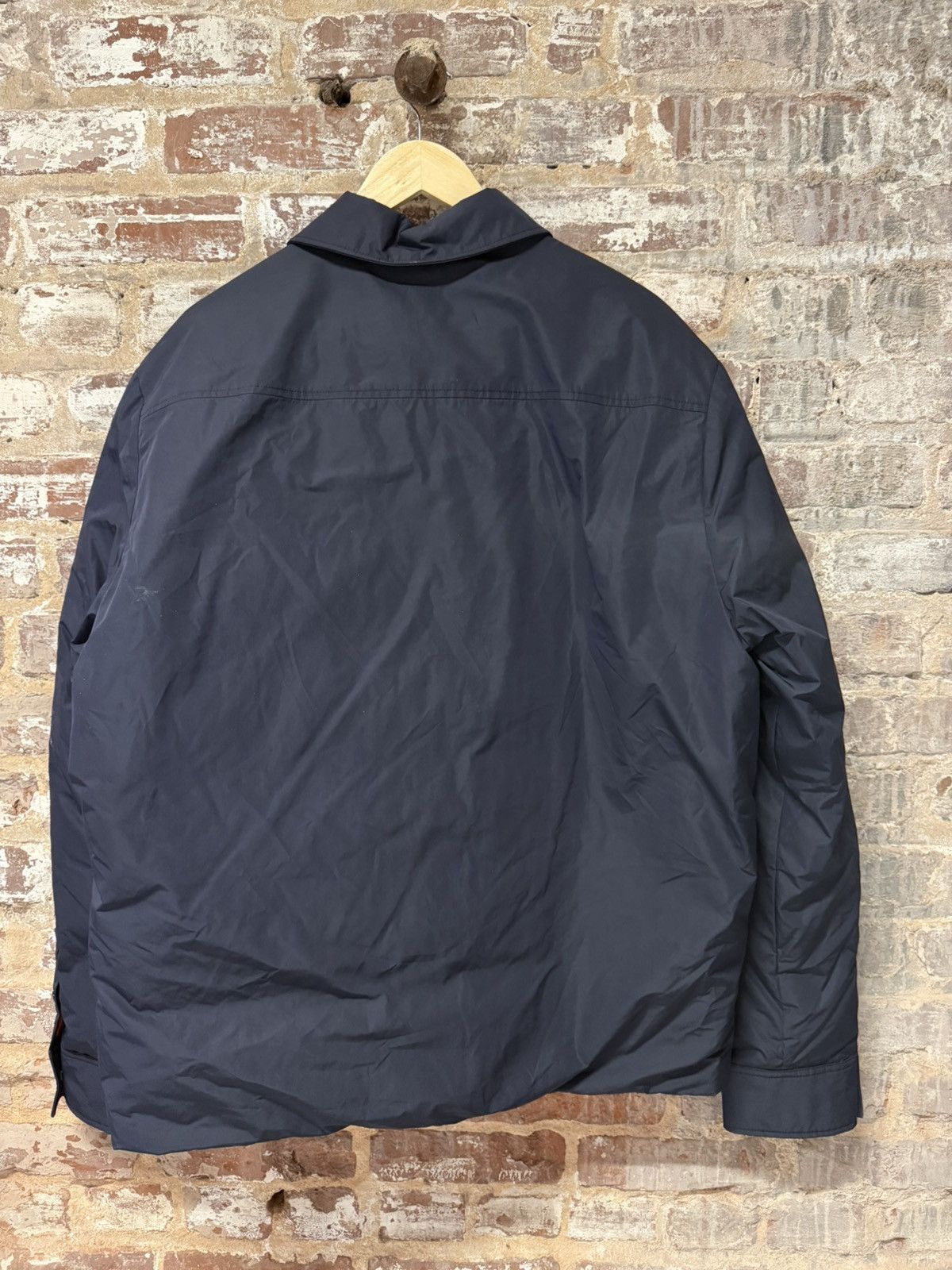 Moncler Moncler Vigeon Down Shirt Jacket Size US XL / EU 56 / 4 - 2 Thumbnail