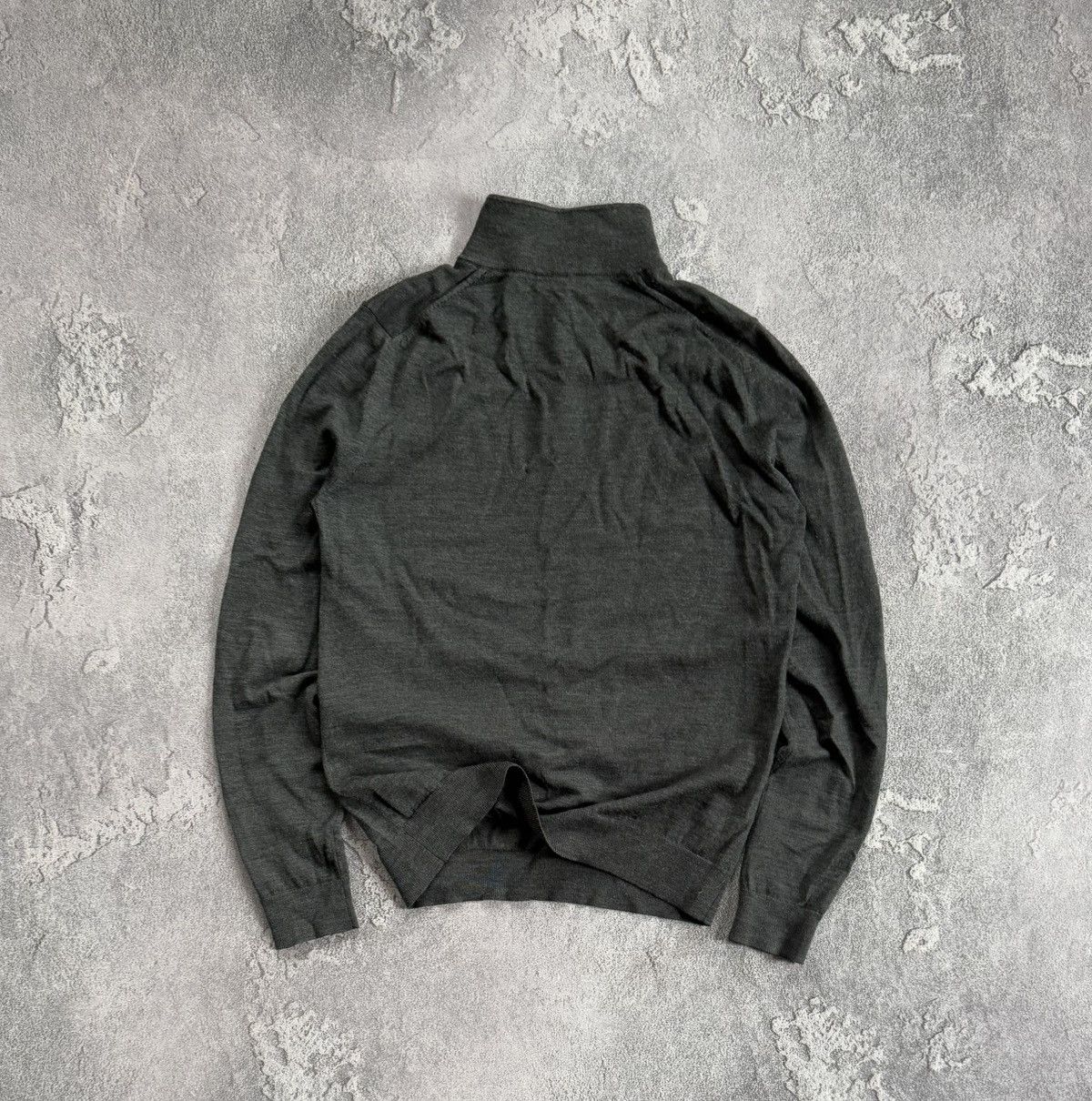 Designer × Reiss Reiss S wool 1/4 zip sweater knitwear jumper pullover Size US S / EU 44-46 / 1 - 11 Thumbnail