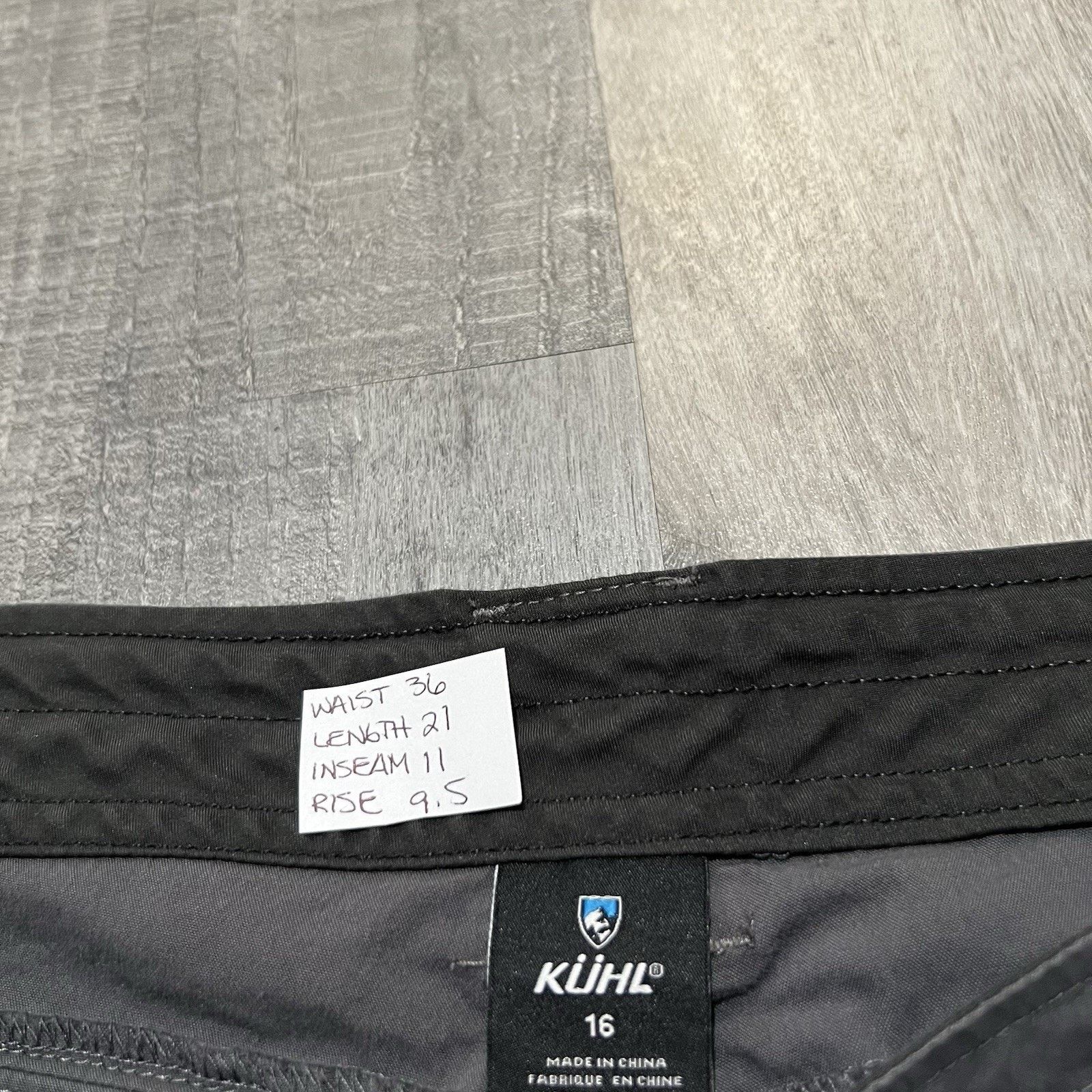 Kuhl Kuhl Spire 10” Gray Cargo Hiking Outdoor Athletic Shorts Size 38" / US 16 / IT 52 - 4 Thumbnail