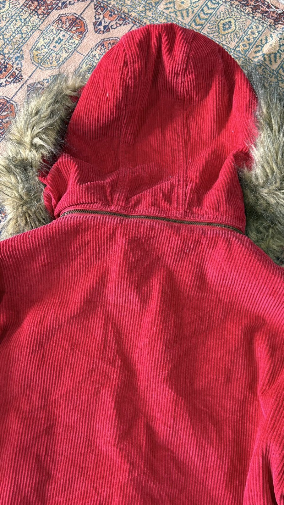 If Six Was Nine Lazy Daisy corduroy jacket faux fur hoodie Size US M / EU 48-50 / 2 - 7 Thumbnail