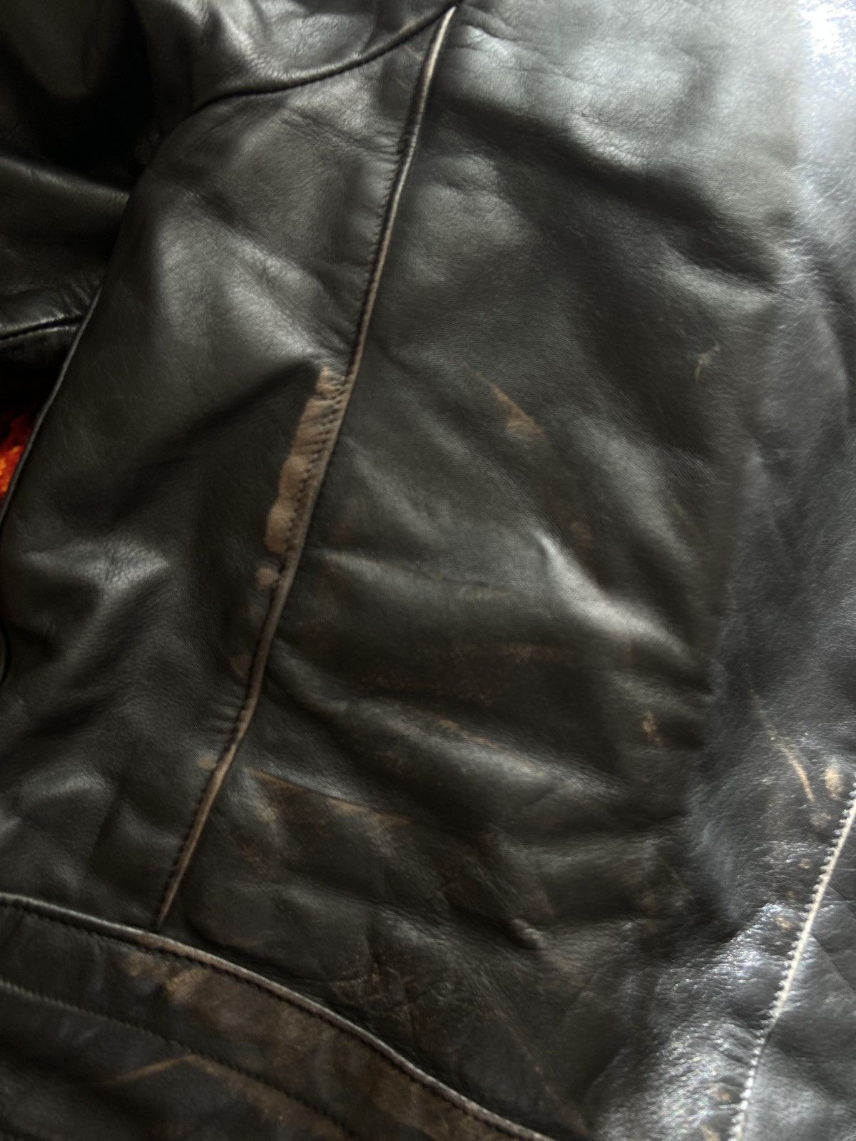 Genuine Leather Vintage Harro heavy leather biker jacket Size US M / EU 48-50 / 2 - 11 Thumbnail
