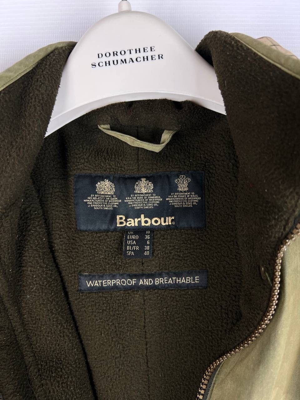 Barbour Barbour waterproof and breathable jacket woman size US 6 Size XS / US 0-2 / IT 36-38 - 5 Thumbnail