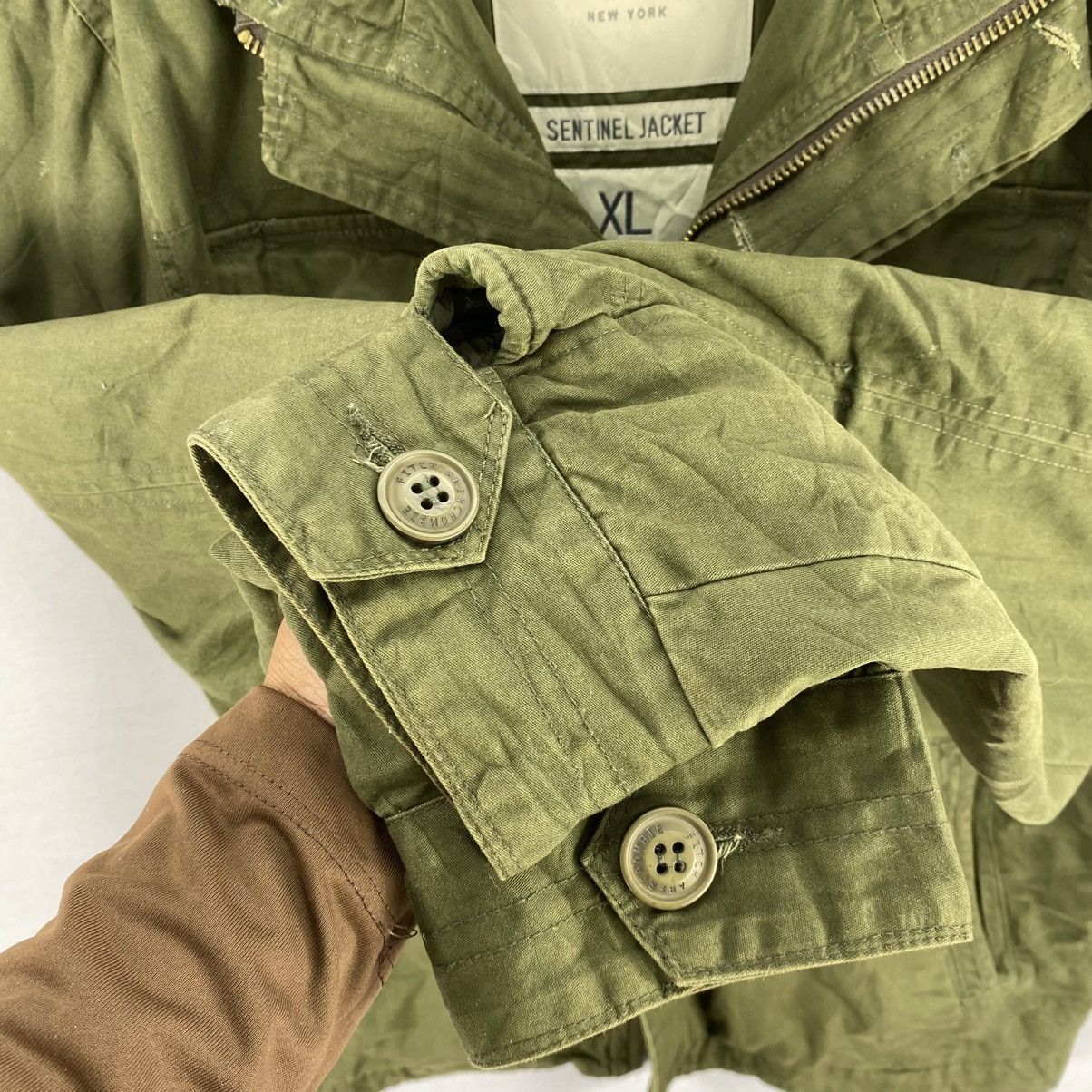 Abercrombie & Fitch Vintage 90’s Abercrombie & Fitch Sentinal Military Jacket Size US L / EU 52-54 / 3 - 9 Thumbnail