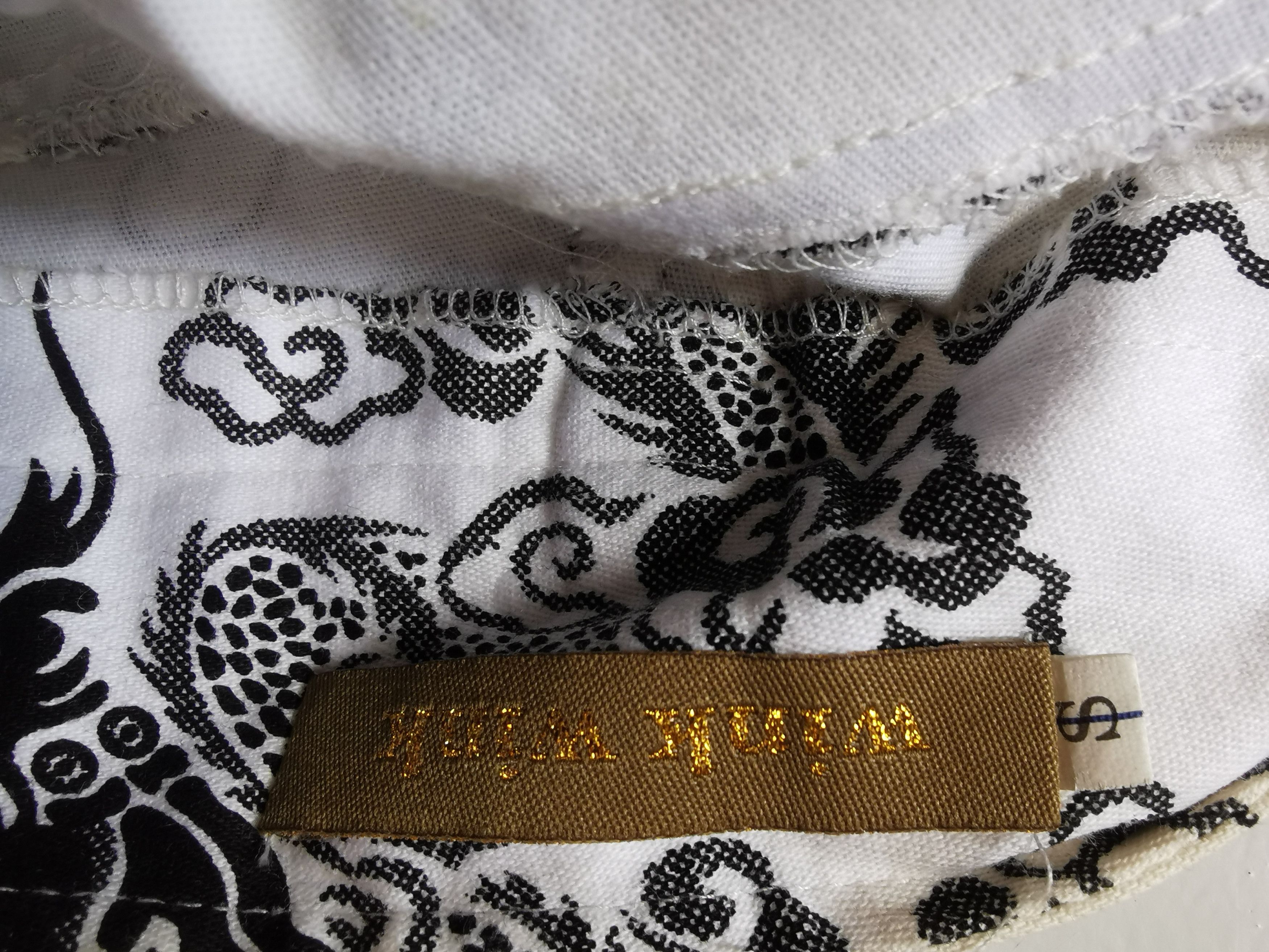 Japanese Brand 🇯🇵🔥Vintage Flare sick Over Print Dragon Motif Pants Size 26" / US 2 / IT 38 - 8 Thumbnail