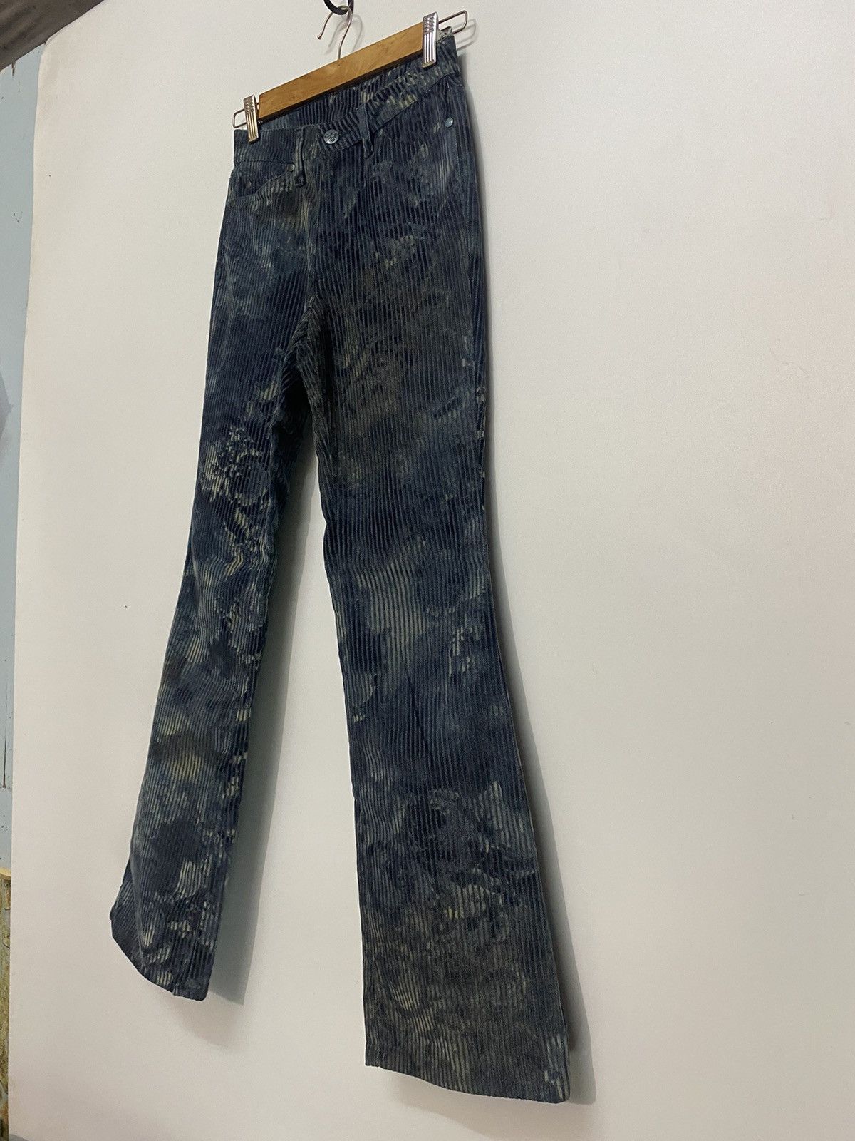 Designer × Vintage Vintage ANNE ELISABETH Jeans Corduroy Bootcut Pants Size 24" / US 00 / IT 34 - 3 Thumbnail