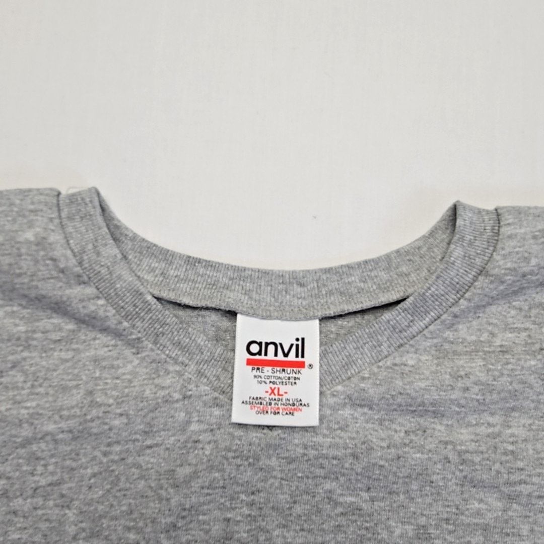 Anvil Vintage Eureka Montana Gray Mountain Scene V-neck XL Tee Size XL / US 12-14 / IT 48-50 - 3 Thumbnail