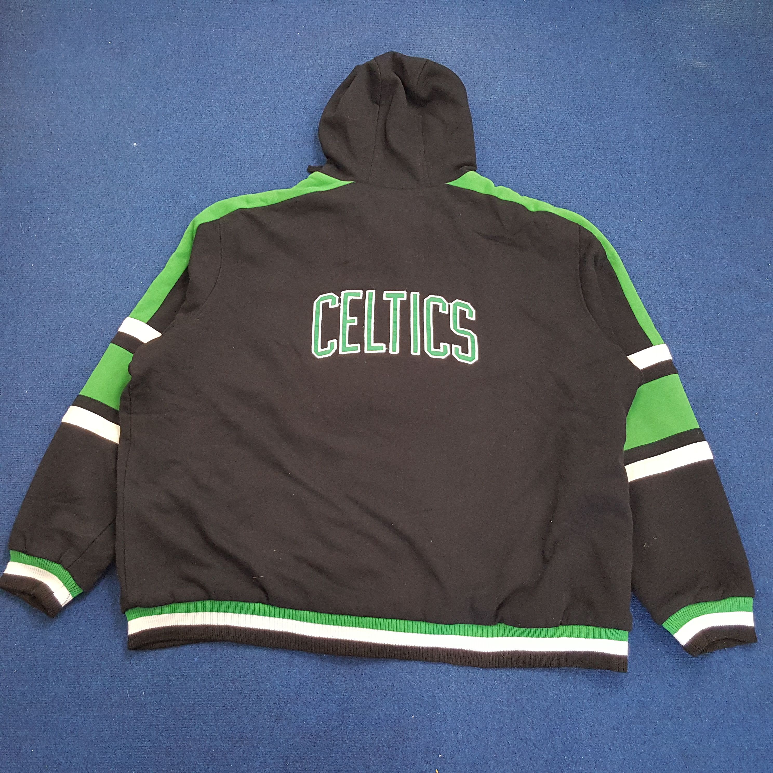 NBA × Vintage Vintage NBA Boston Celtics Basketball Team Zipper Hoodies Size US XXL / EU 58 / 5 - 1 Thumbnail