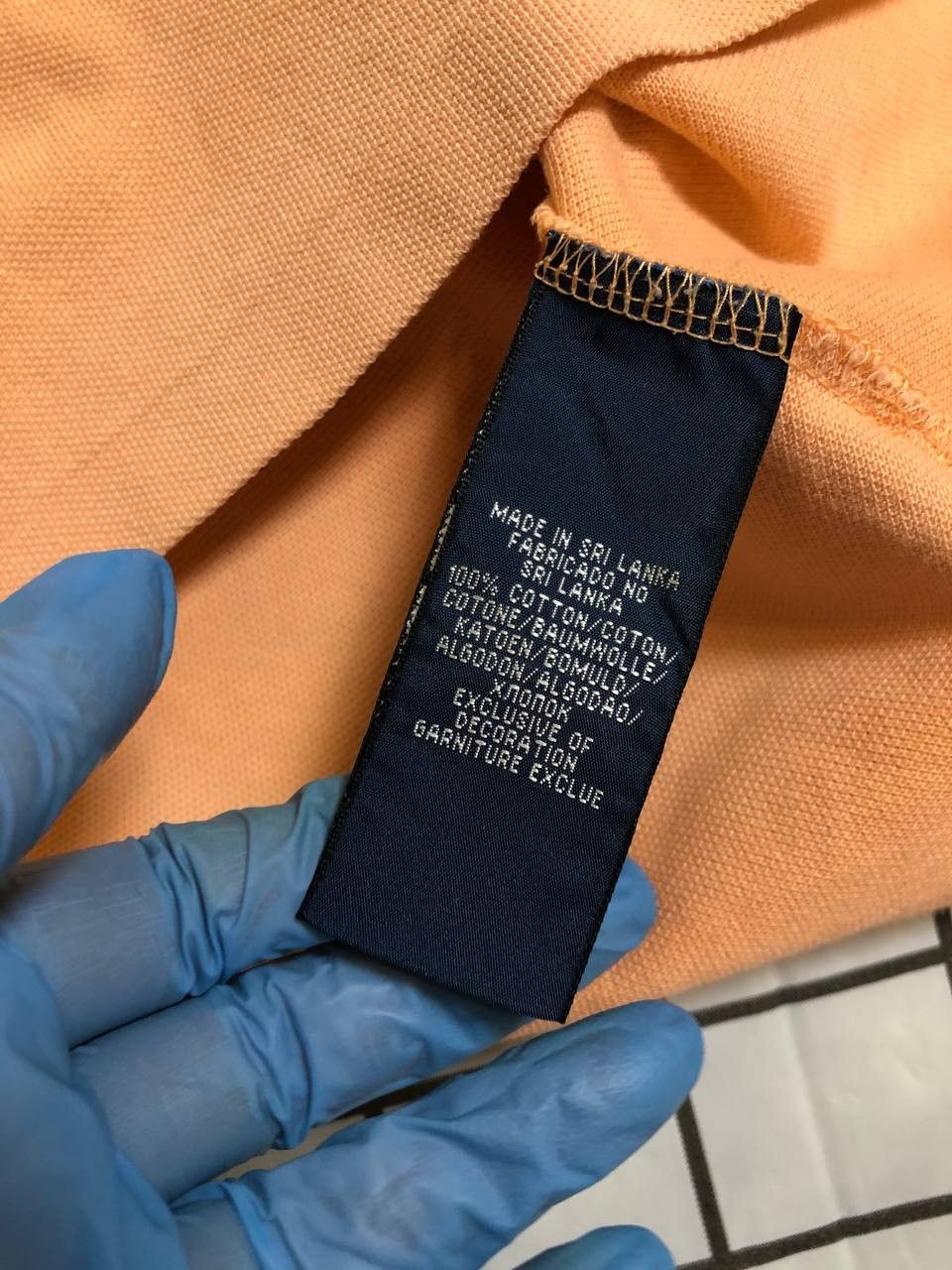 Polo Ralph Lauren Ralph Lauren Orange Cotton Skinny Polo T-Shirt Size S / US 4 / IT 40 - 2 Thumbnail