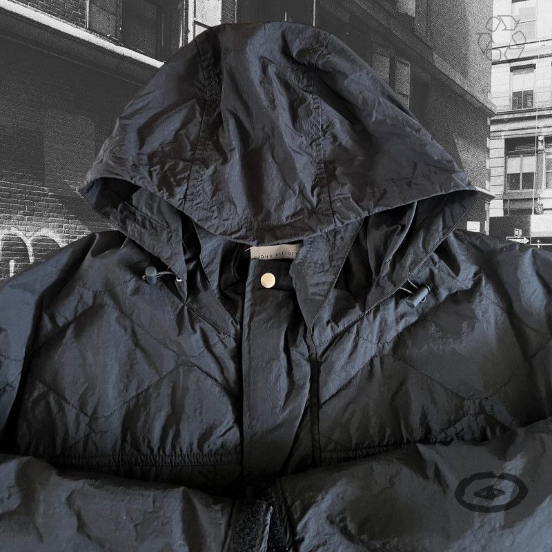 John Elliott John Elliott Quilted Nylon Hunting Jacket 'Black' FW20 Size US XL / EU 56 / 4 - 3 Thumbnail