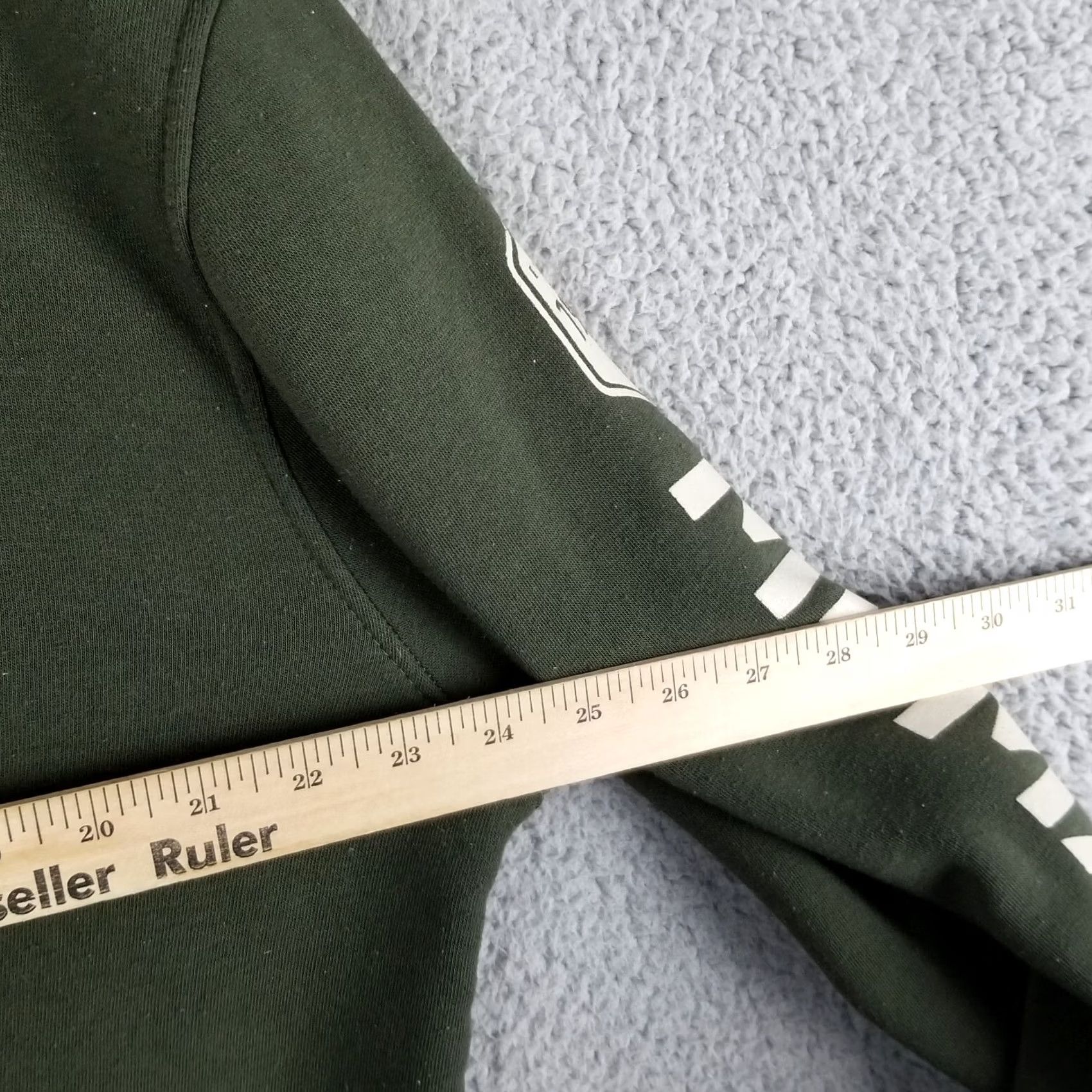 Southpole SOUTHPOLE SWEATSHIRT Men XL Green Chenille Bear Patch Embroidered Logo Zip Pullover Extraship Hip Hop Animals 90s Womens Mens Girls Size US XL / EU 56 / 4 - 6 Thumbnail