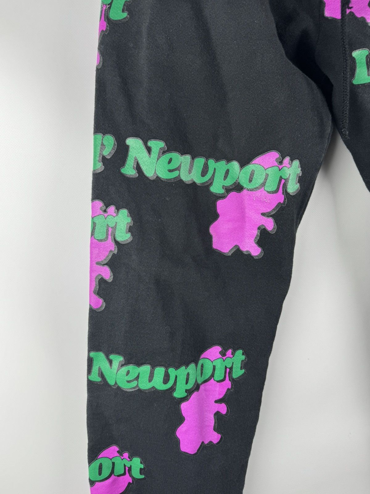 Vlone Vlone Lil' Newport Sweatpants 'Black' Pants Size US 30 / EU 46 - 3 Thumbnail