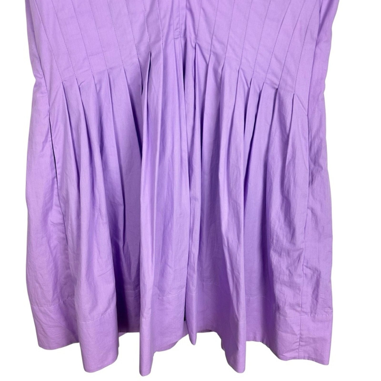 Banana Republic Banana Republic CiCi Pleated Poplin Mini Cocktail Dress 12 Size XL / US 12-14 / IT 48-50 - 8 Thumbnail