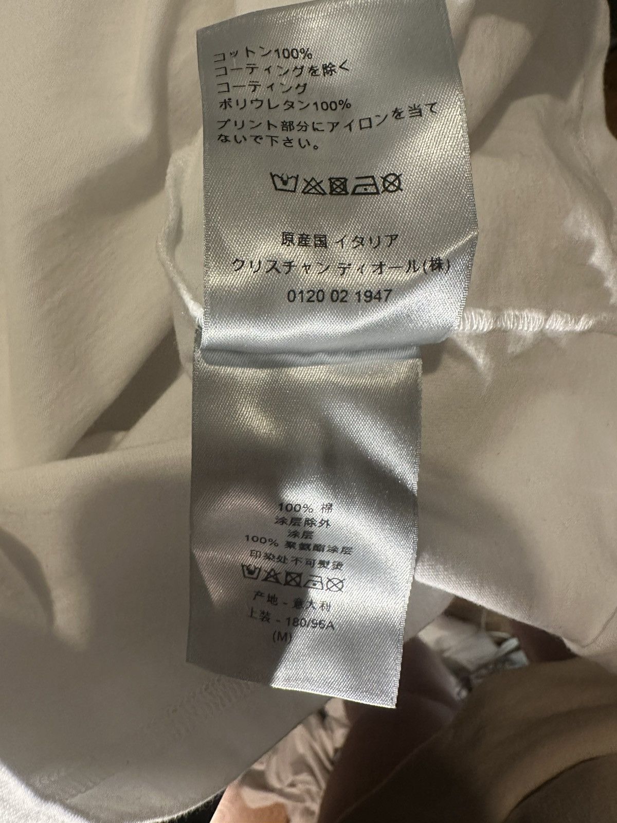 Dior Dior x Sorayama Robot Dinosaur Sakura T-shirt White M Size US M / EU 48-50 / 2 - 8 Thumbnail