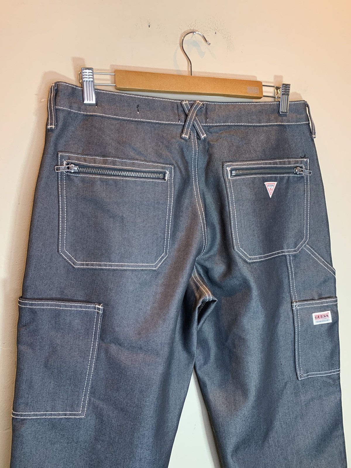 Guess *RARE* New GUESS Originals Double Knee Carpenter Jeans Pants Size US 30 / EU 46 - 4 Thumbnail