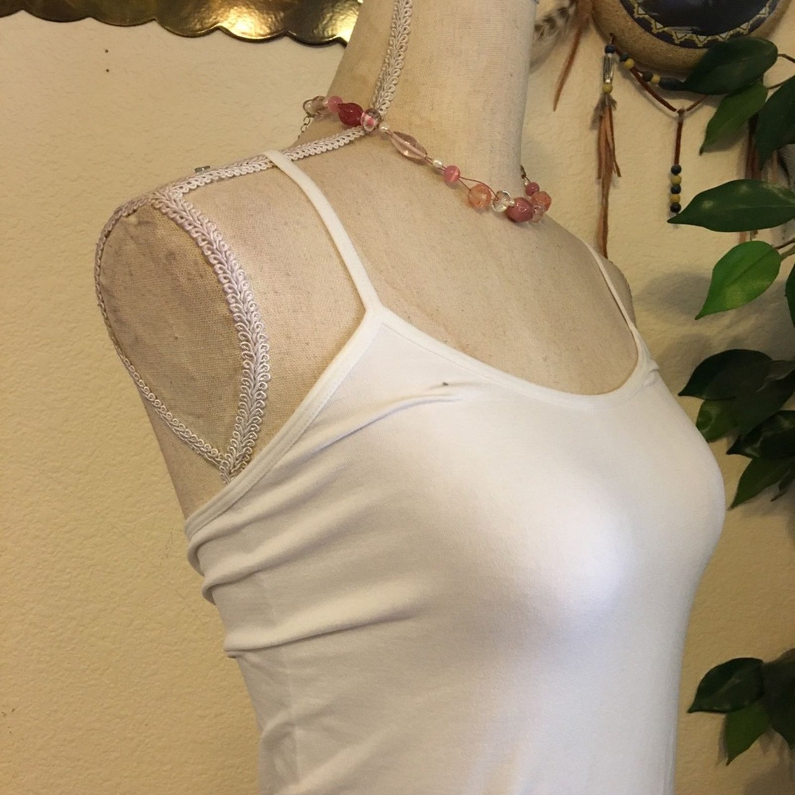 Jewelry Lia Sophia pink tone glass beaded wire necklace Size ONE SIZE - 2 Thumbnail