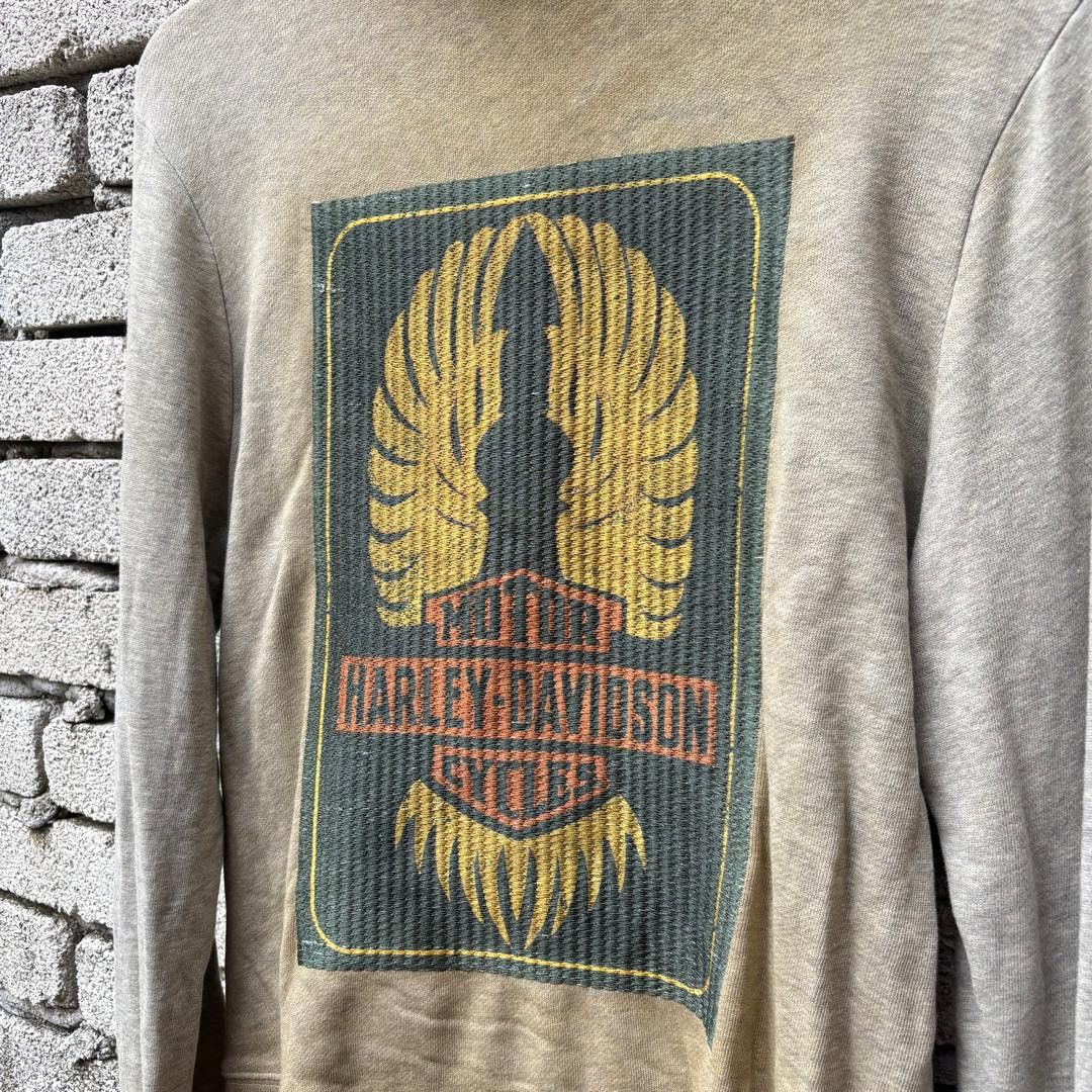 Harley Davidson Harley Davidson Full Zip Hoodie Rare Colour Size M / US 6-8 / IT 42-44 - 8 Thumbnail