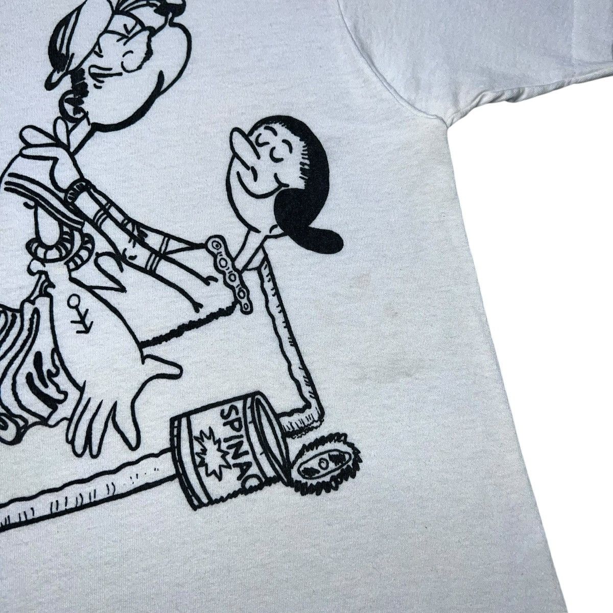 Other Vtg 80s Popeye The Sailor Man Olive Oyl Parody Sex T-Shirt Size US M / EU 48-50 / 2 - 9 Thumbnail