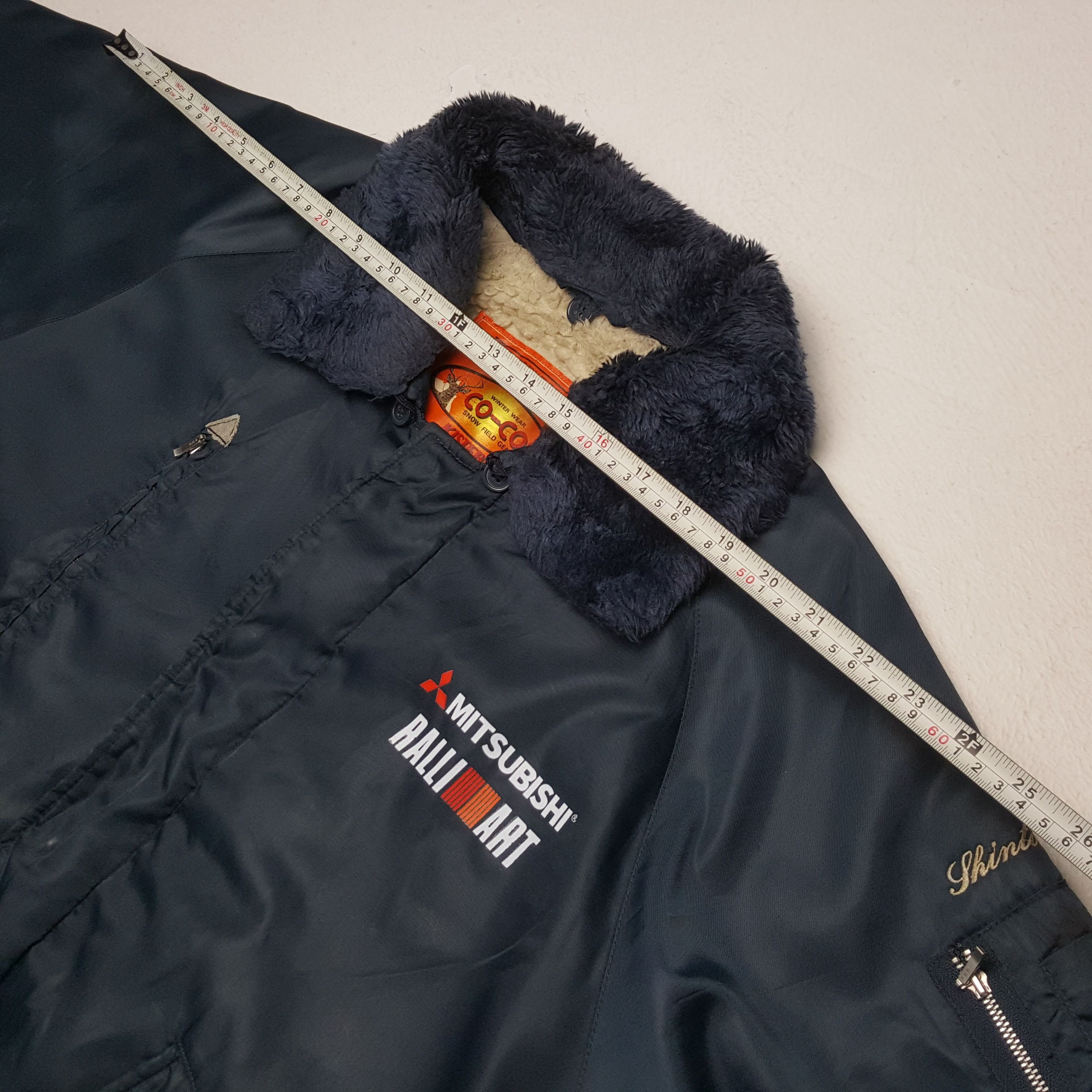 Japanese Brand × Vintage Vintage MITSUBISHI RALLI ART Japanese Racing Custom Jacket Size US XL / EU 56 / 4 - 5 Thumbnail