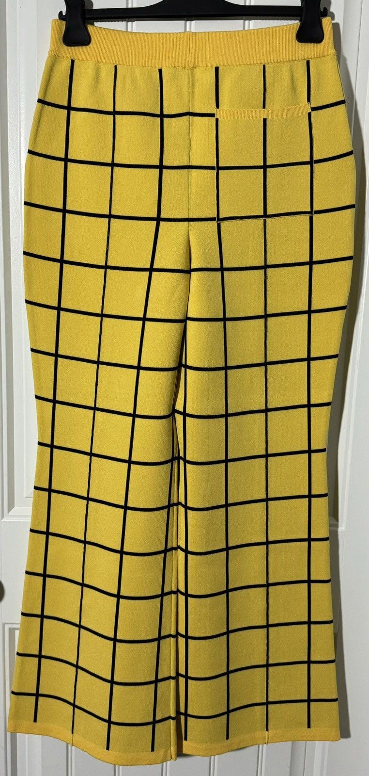 Marni Marni Yellow Grid Pants NWT Size 58 (42 US) FW Runway Size US 42 / EU 58 - 3 Thumbnail