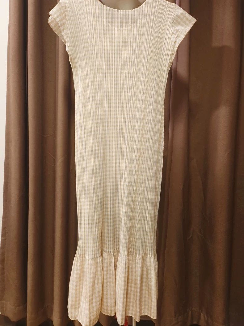 Issey Miyake Issey Miyake size:2 A vintage plaid French dress Size S / US 4 / IT 40 - 2 Thumbnail