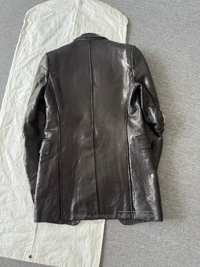 Carol Christian Poell Carol Christian Poell Leather Jacket Size US M / EU 48-50 / 2 - 2 Thumbnail