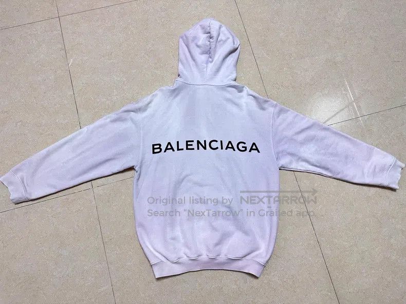 Balenciaga Balenciaga Beige Hoodie Size US XS / EU 42 / 0 - 3 Thumbnail