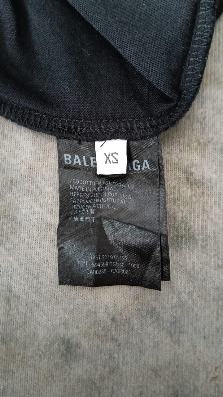 Balenciaga 40 Rue De Suvres Embroidered Tee Size US XS / EU 42 / 0 - 5 Thumbnail